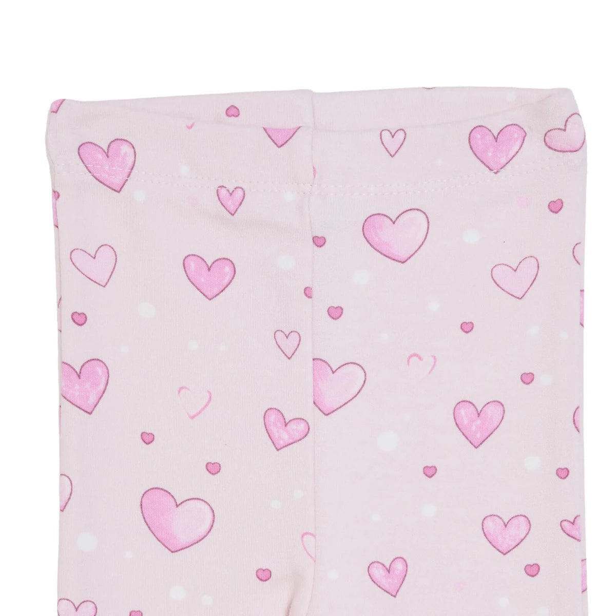 HelloBaby Printed Interlock Baby Leggings (1-3 Months to 12 Months) Pink Printed - ebebek