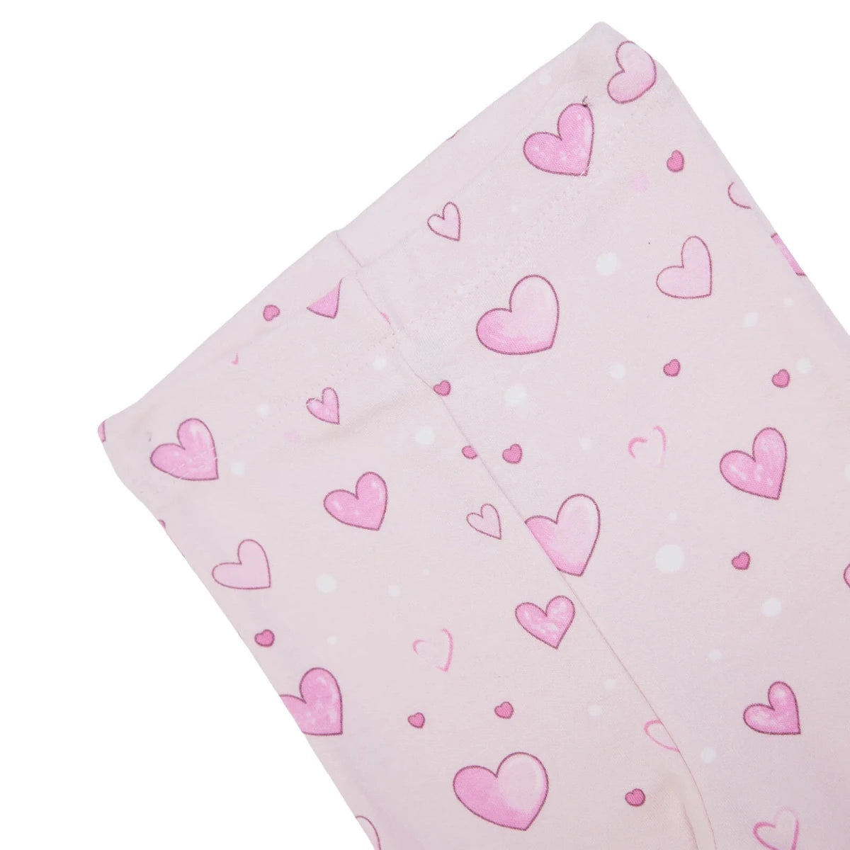 HelloBaby Printed Interlock Baby Leggings (1-3 Months to 12 Months) Pink Printed - ebebek