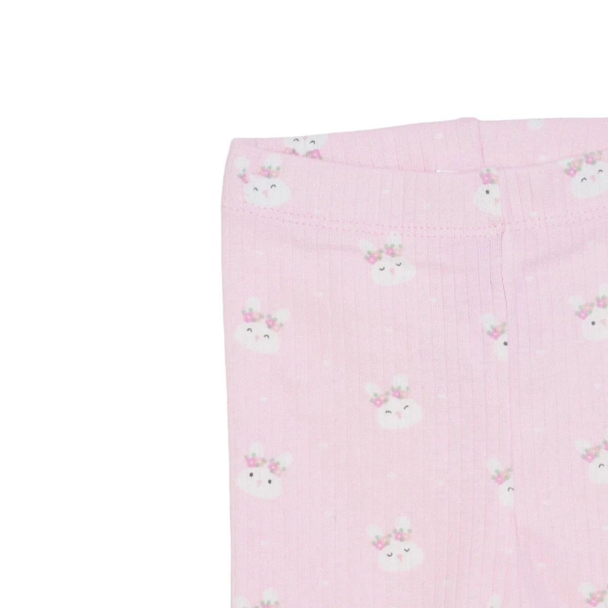 HelloBaby Printed Interlock Baby Leggings (1-3 Months to 12 Months) Pink Printed - ebebek