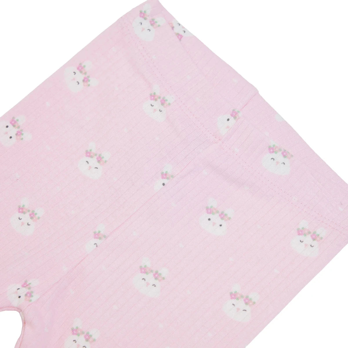 HelloBaby Printed Interlock Baby Leggings (1-3 Months to 12 Months) Pink Printed - ebebek