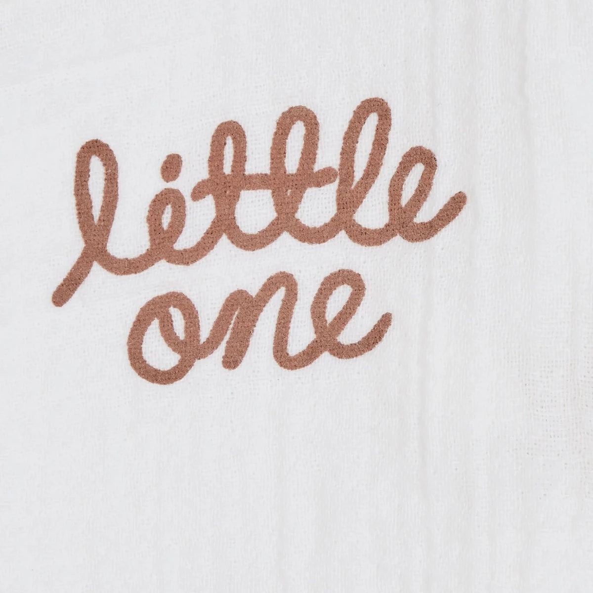 HelloBaby 5 Piece "Little One" Slogan Muslin Baby Hospital Bag Set on a Hanger (Newborn) Ecru - ebebek