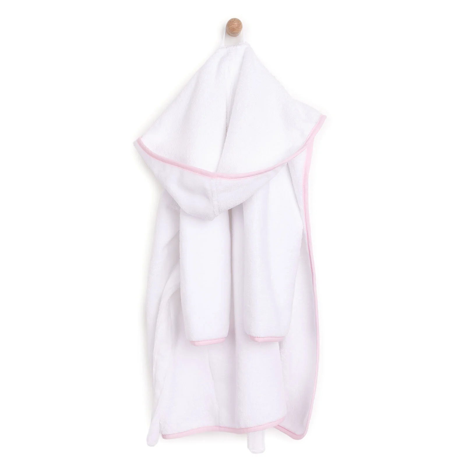 Mollia Girl Baby Bathrobe - White - ebebek - Black Friday