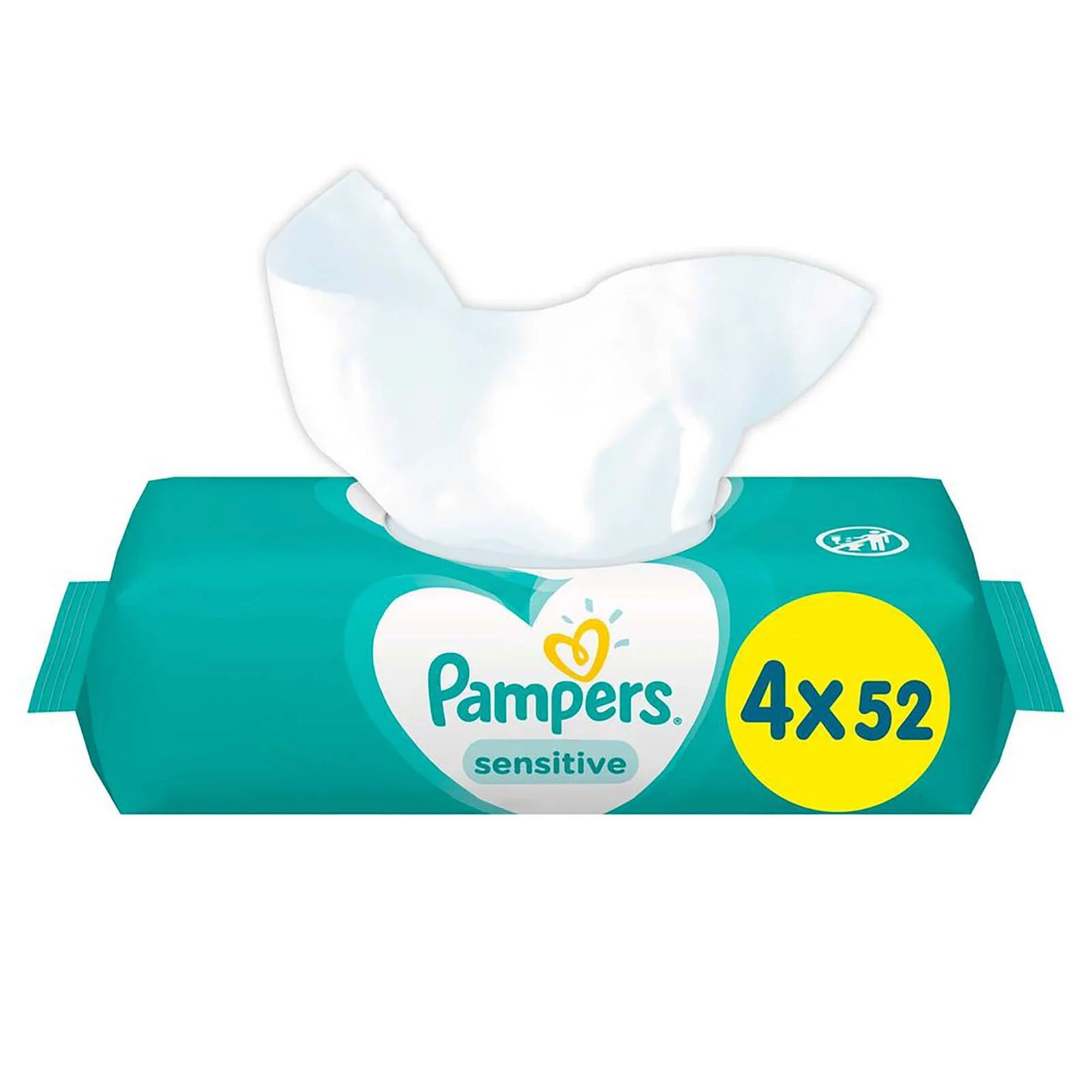Pampers Baby Wipes Sensitive 4x52 pcs - ebebek - Black Friday