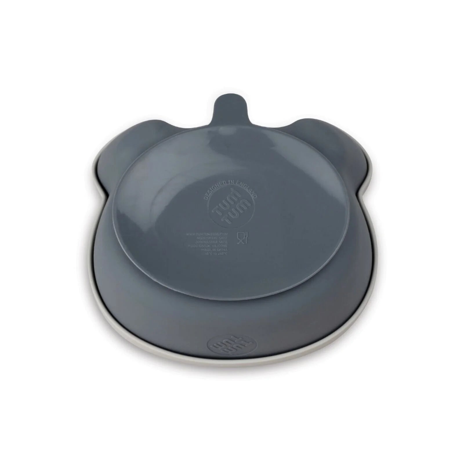 TUM TUM Silicone Weaning Bowl & Spoon Set Kev Koala - Grey - ebebek - Black Friday