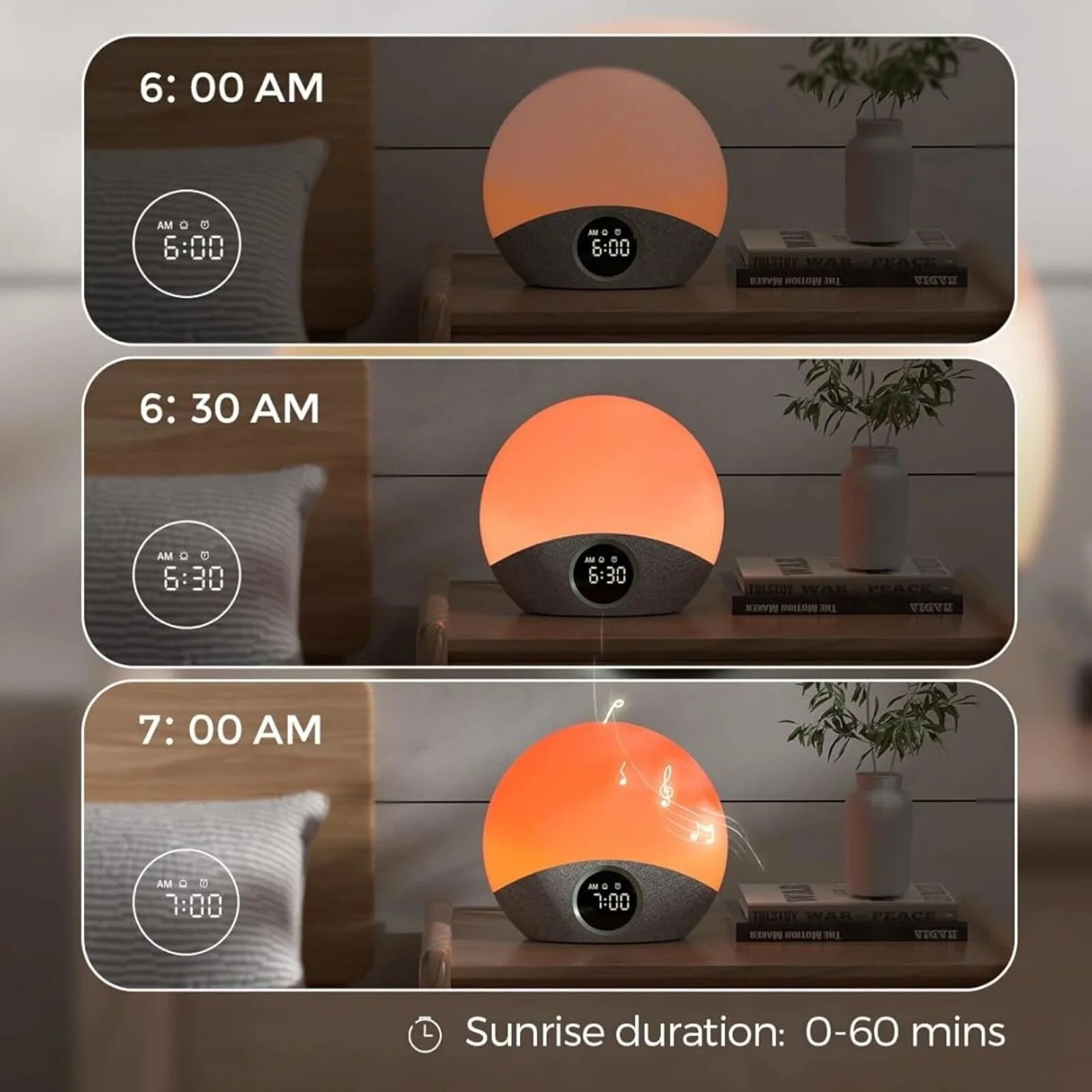 Momcozy Sunrise Echo Sound Machine Nightlight & Alarm Clock - ebebek - Black Friday