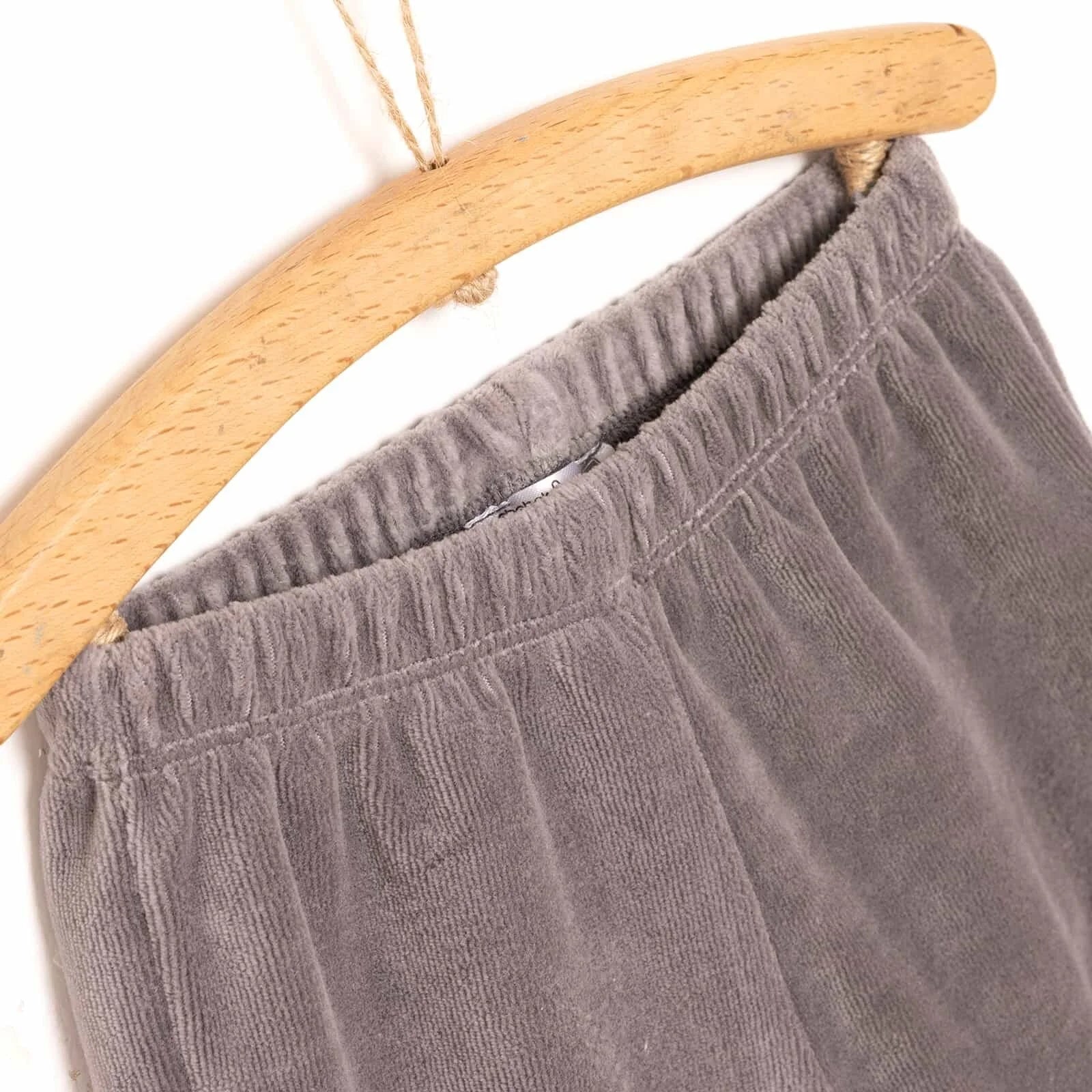 HelloBaby Basic Velvet Joggers - Dark Grey - ebebek - Black Friday