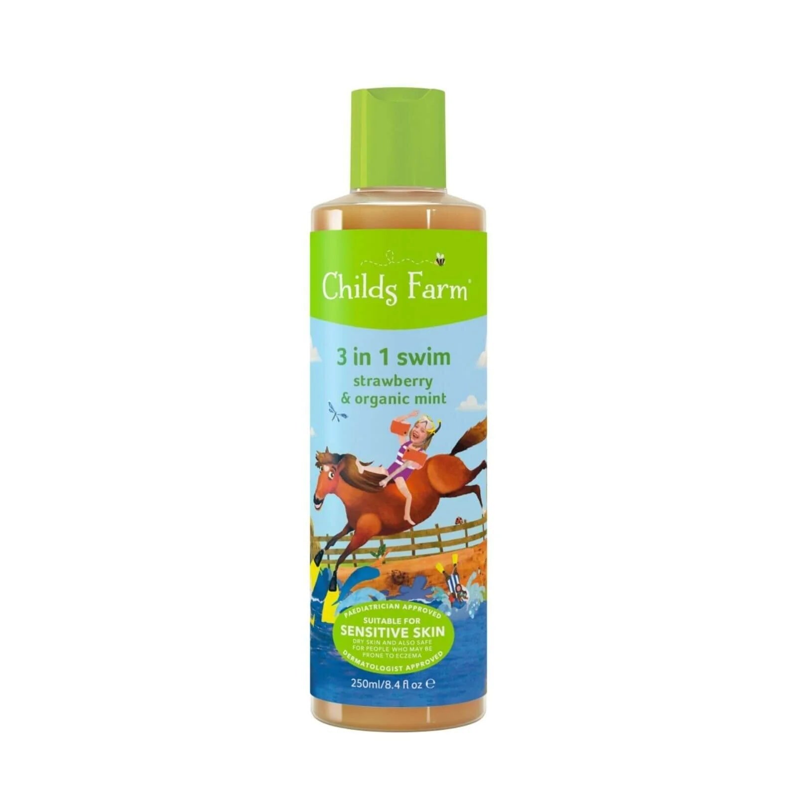 Childs Farm 3 - in - 1 Swim Strawberry & Organic Mint 250ml - ebebek - Black Friday