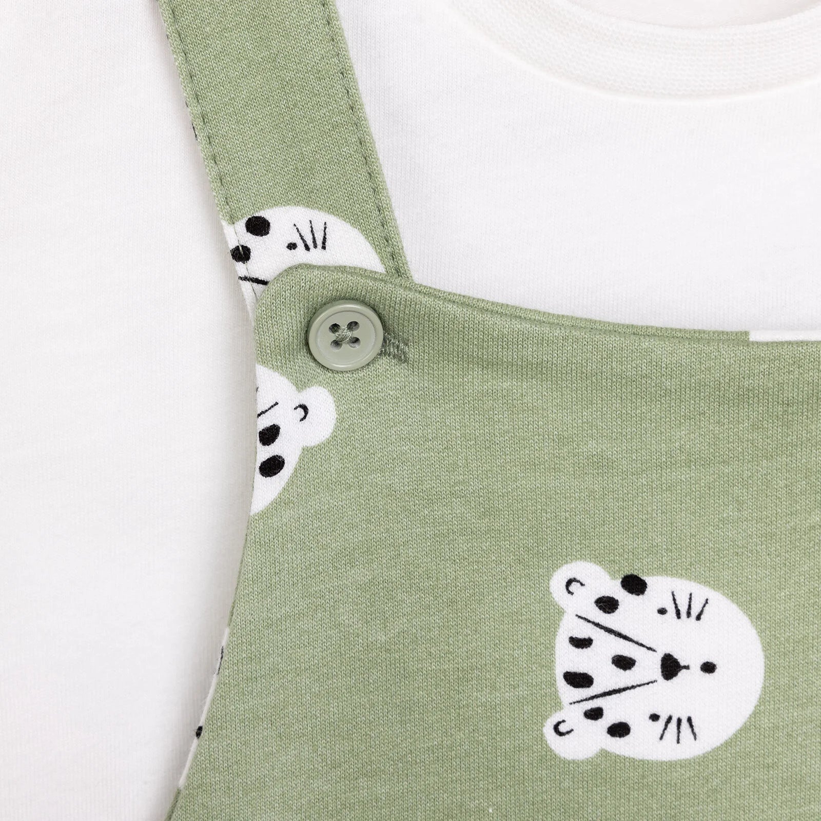 HelloBaby Basic Boy Overall Short - White - ebebek - Black Friday