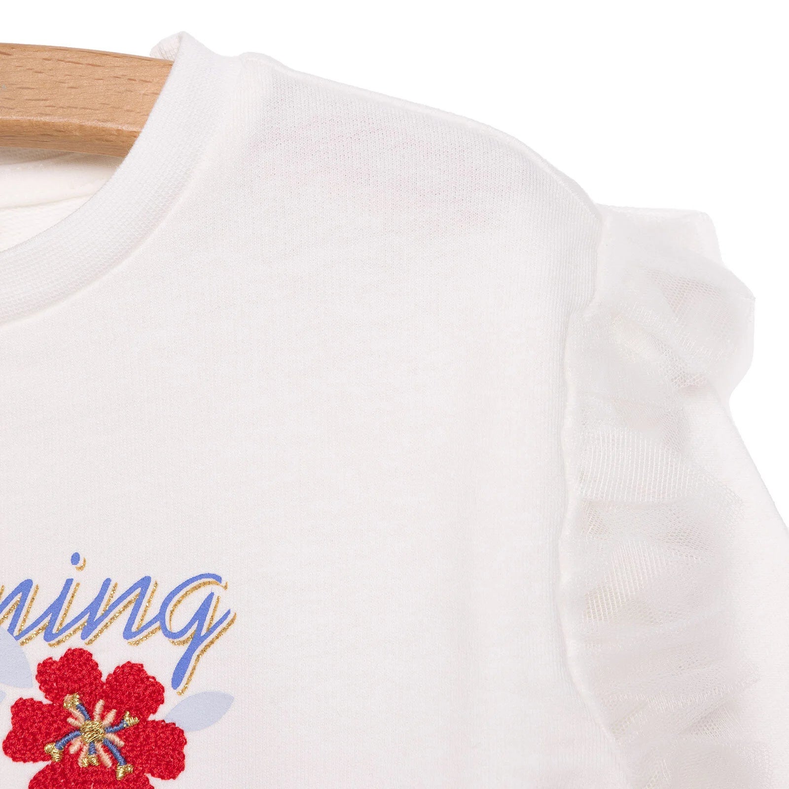 HelloBaby Spring Memories Sweatshirt - Ecru - ebebek - Black Friday