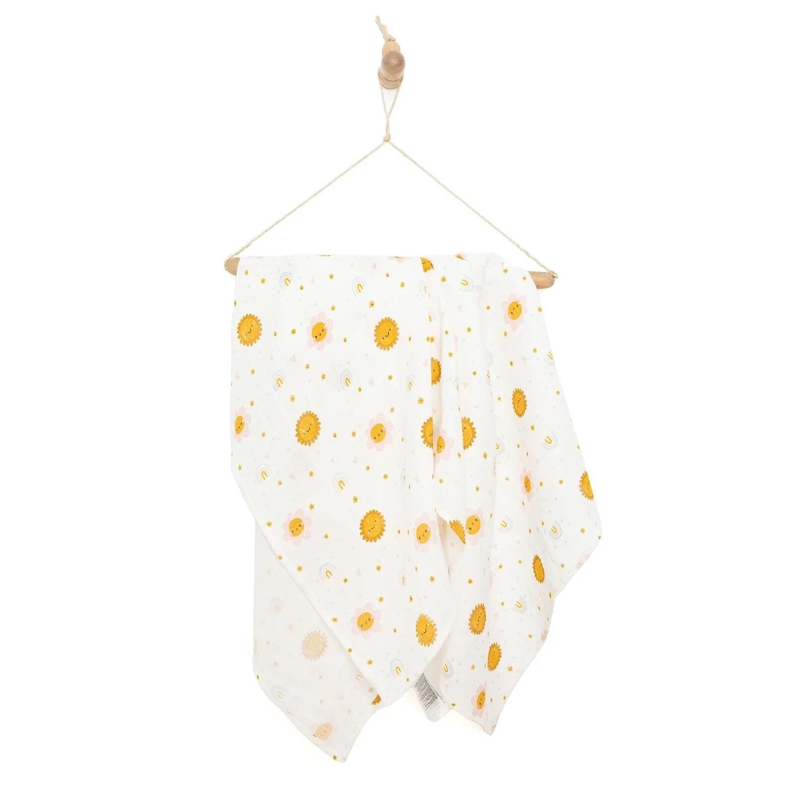 Little Dreams Girl Muslin Blanket - Yellow - ebebek - Black Friday