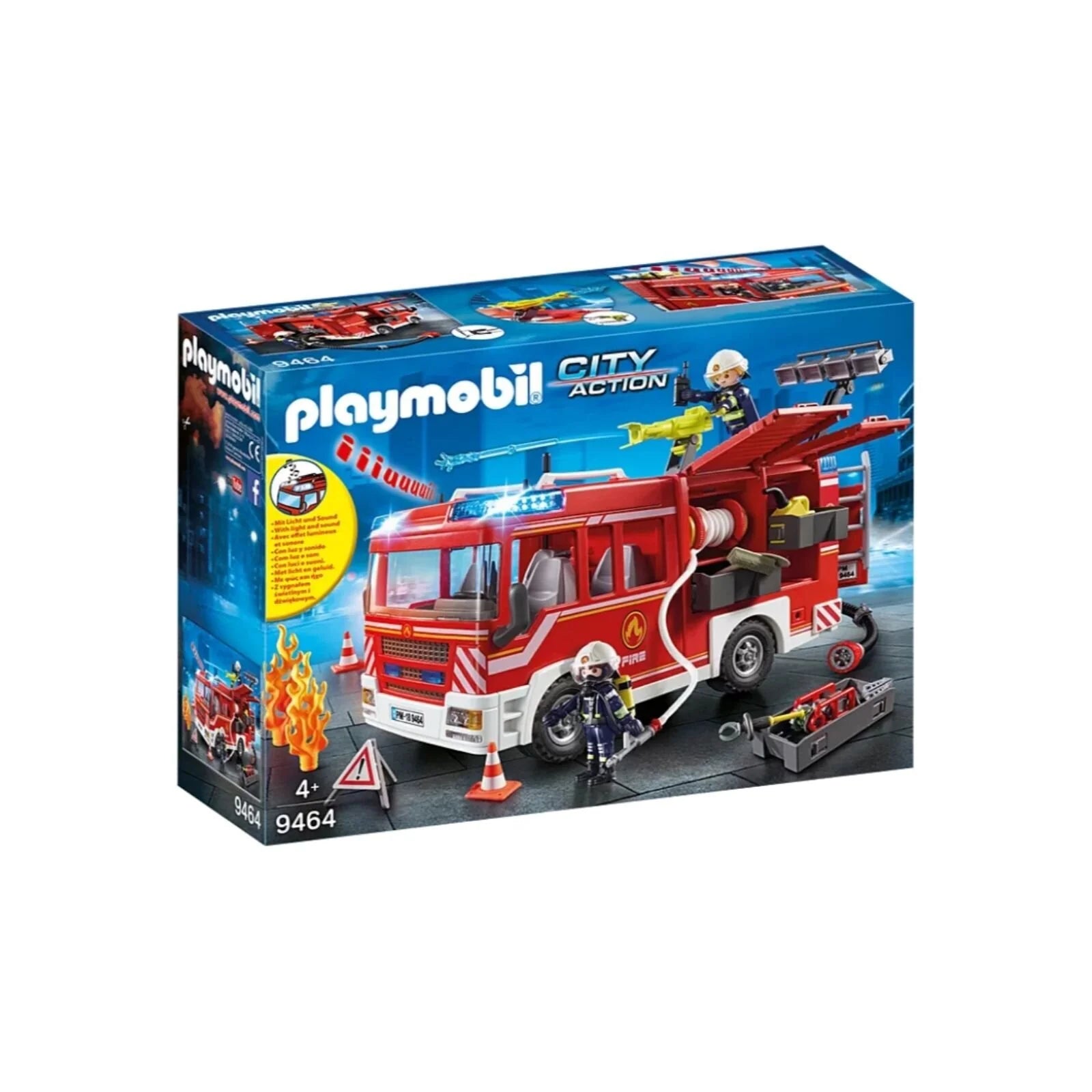 Playmobil City Action Fire Engine with Working Water Cannon 9464 - ebebek - Christmas