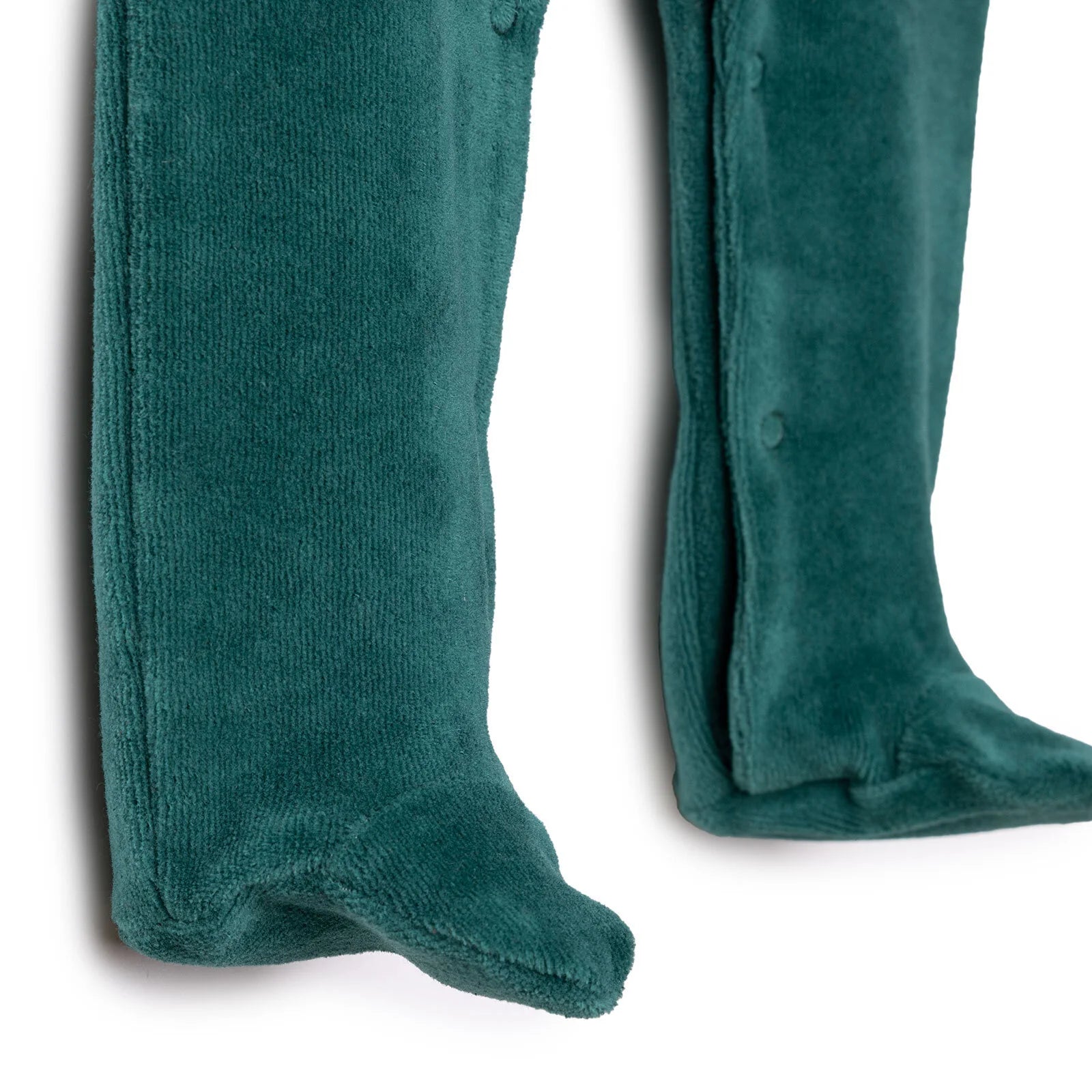 HelloBaby My First Christmas Newborn Unisex Velvet Footed Jumpsuit - Green - ebebek - Black Friday