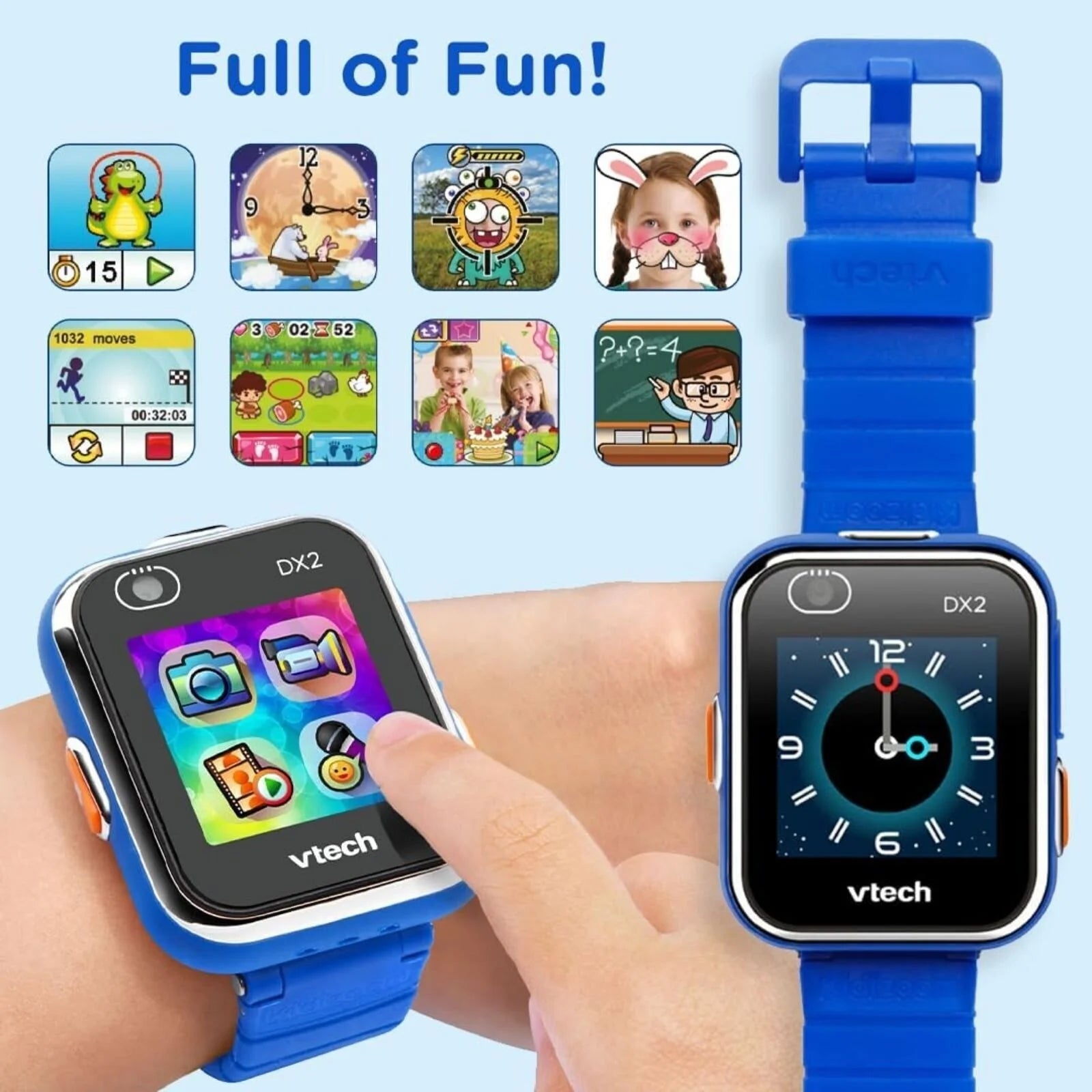 VTech Kidizoom SmartWatch DX2 - Blue - ebebek - Black Friday