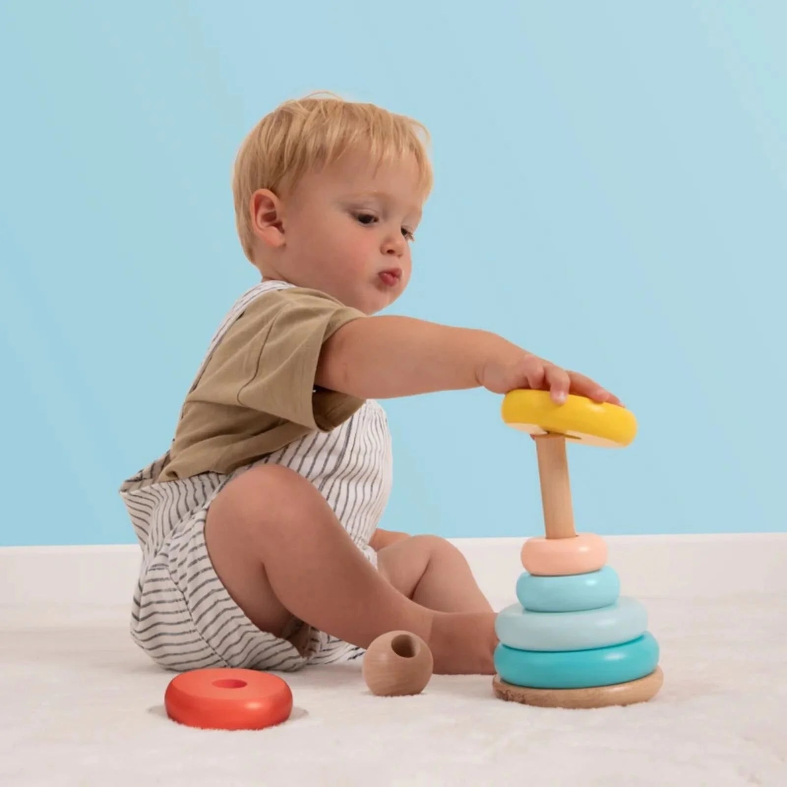 Owl & Fox Wooden Topple Tower - ebebek - Black Friday