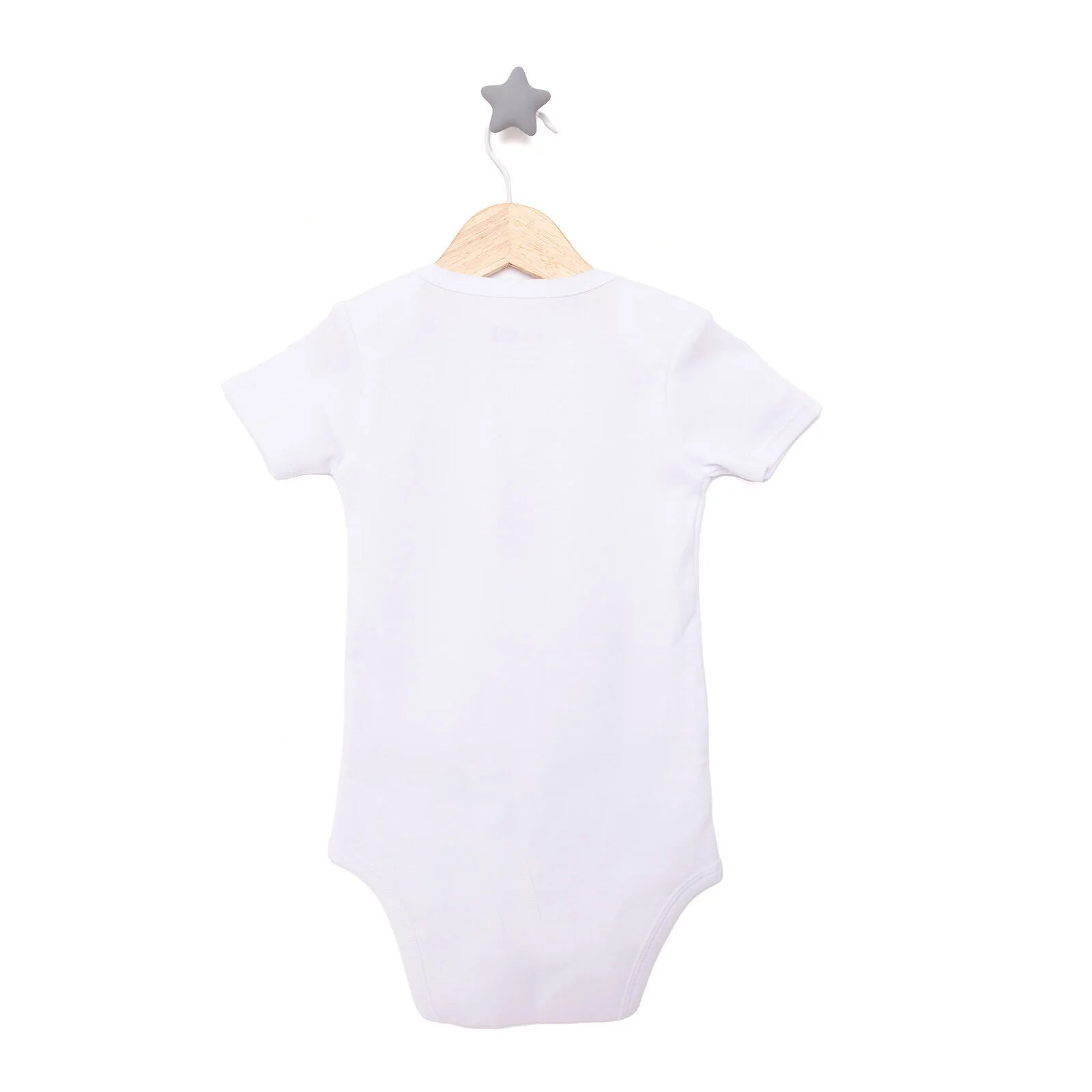 HelloBaby Baby Boy Short Sleeve Body - White - ebebek - Black Friday