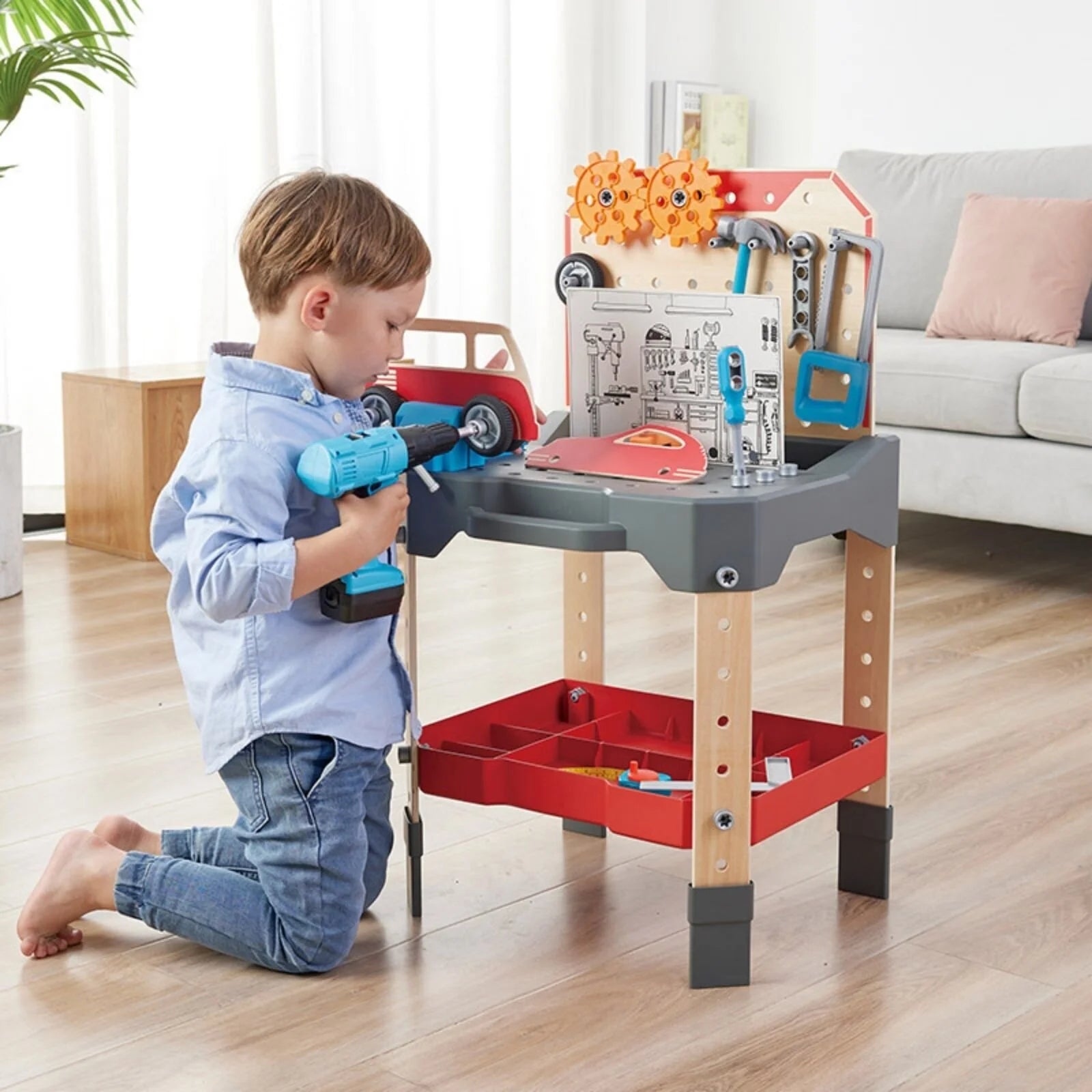 Hape Vehicle Service & Repair Workbench - ebebek - Black Friday