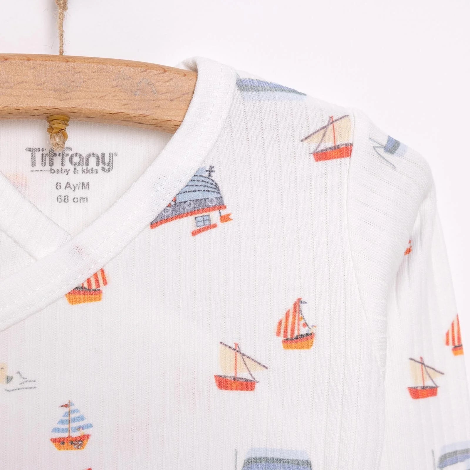 Tiffany Baby Boy Body - Ecru - ebebek - Black Friday