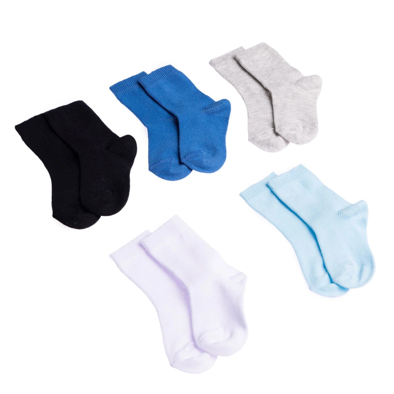 HelloBaby Baby Boy Socks 5 pcs - Blue - ebebek - Black Friday