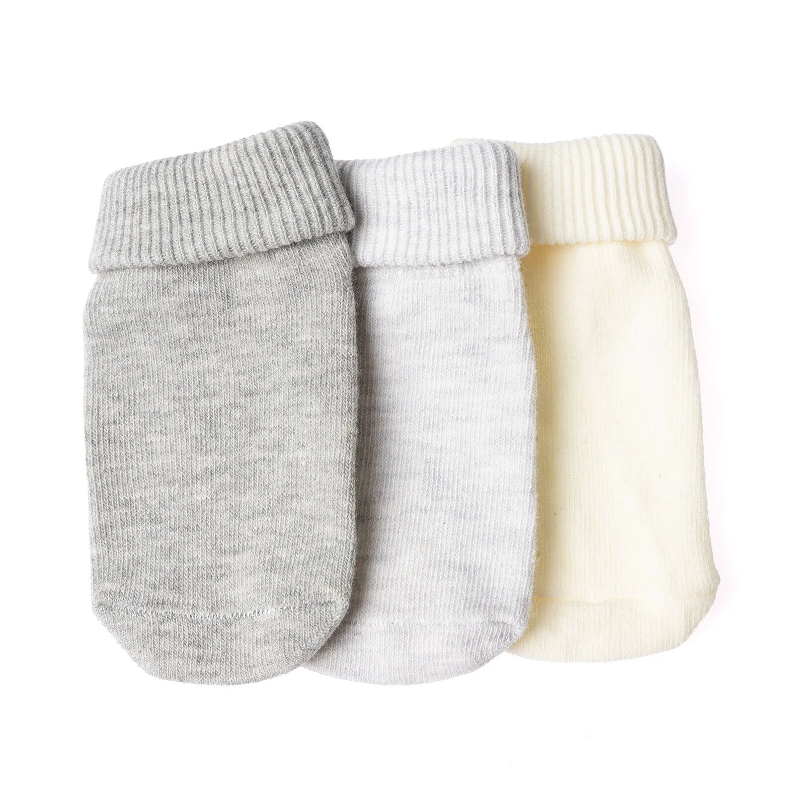 HelloBaby Unisex Baby Pack of 3 Socks - Grey Melange - ebebek - Black Friday