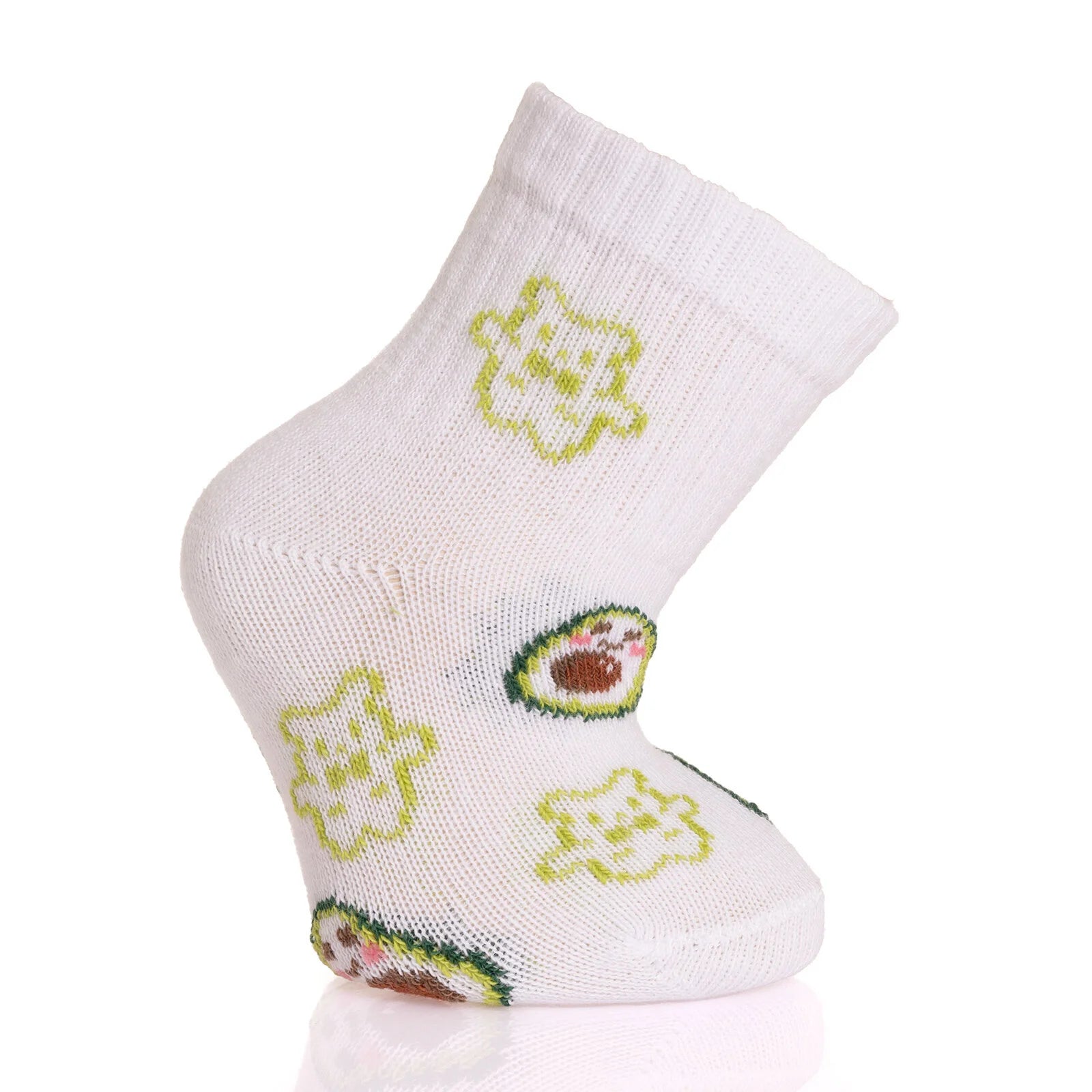HelloBaby Patterned Socks 5 Pcs - Green - ebebek - Black Friday