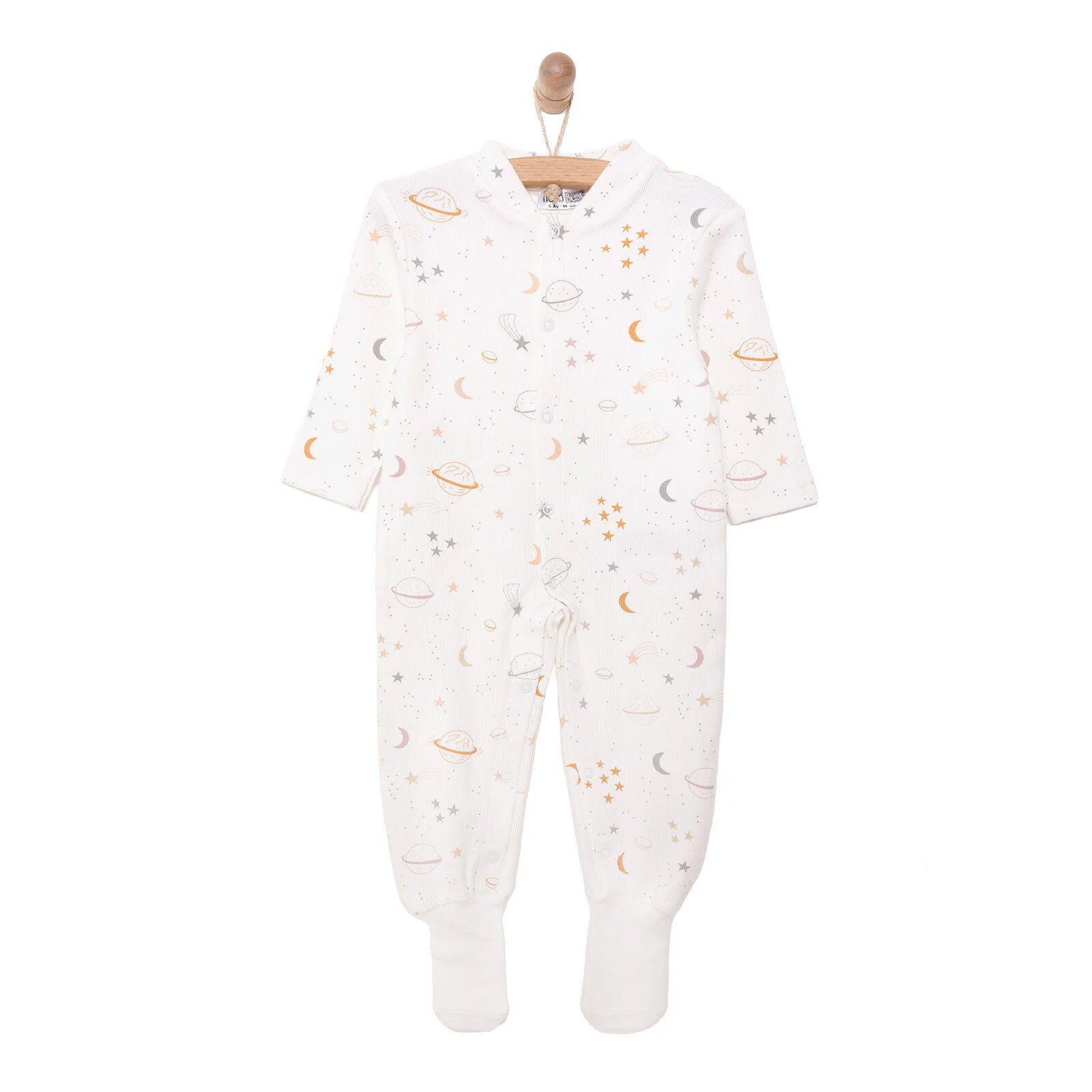 HelloBaby Newborn Boy Jumpsuit - Beige - ebebek - Black Friday