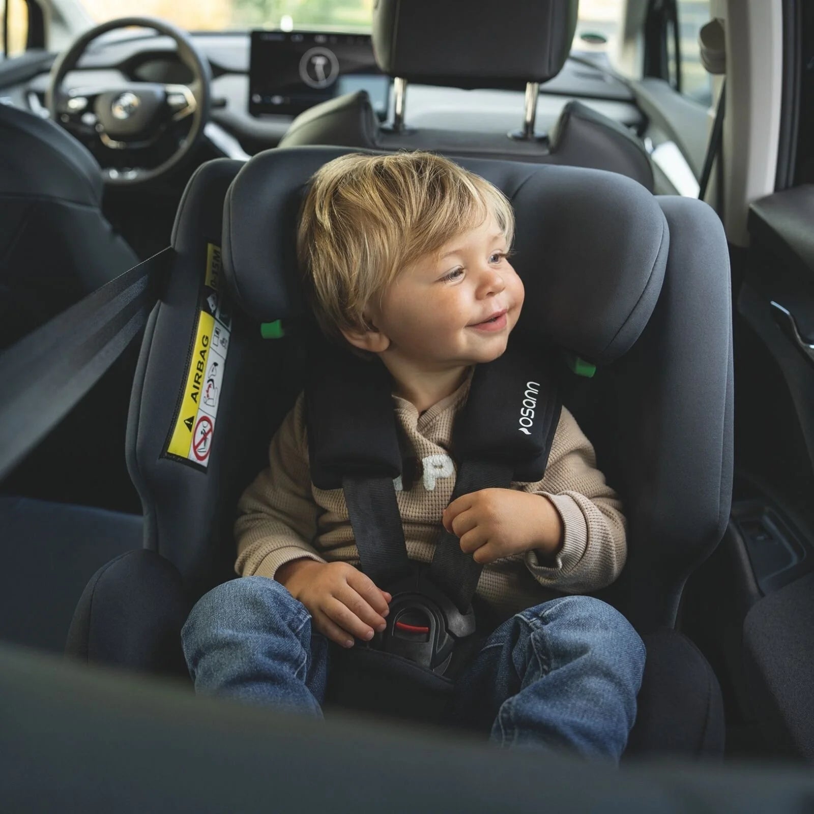 Osann Four360 0+/1/2/3 S ISOFIX Car Seat - Black Grey - ebebek - Black Friday