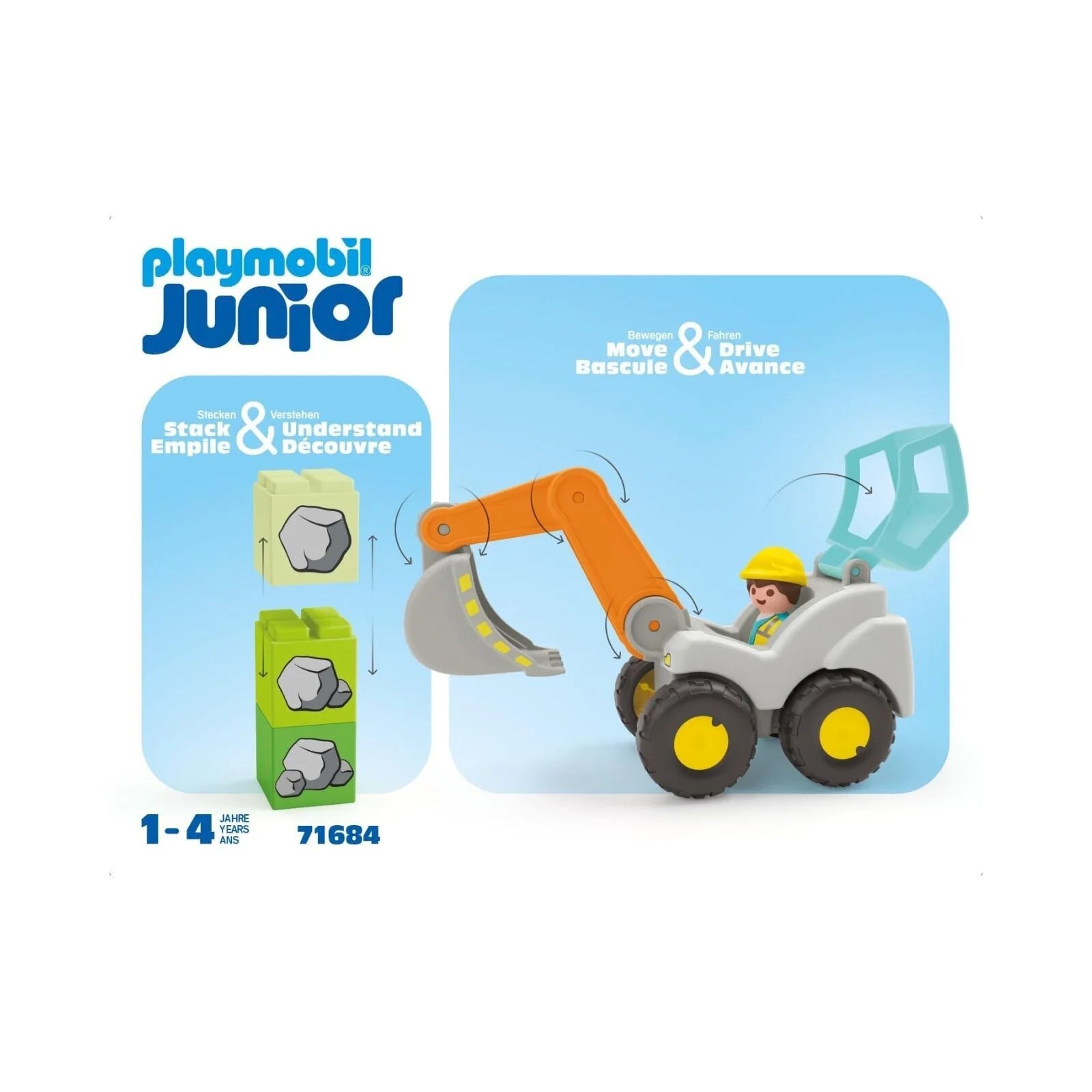 Playmobil Junior 71684 Shovel Excavator - ebebek - Black Friday