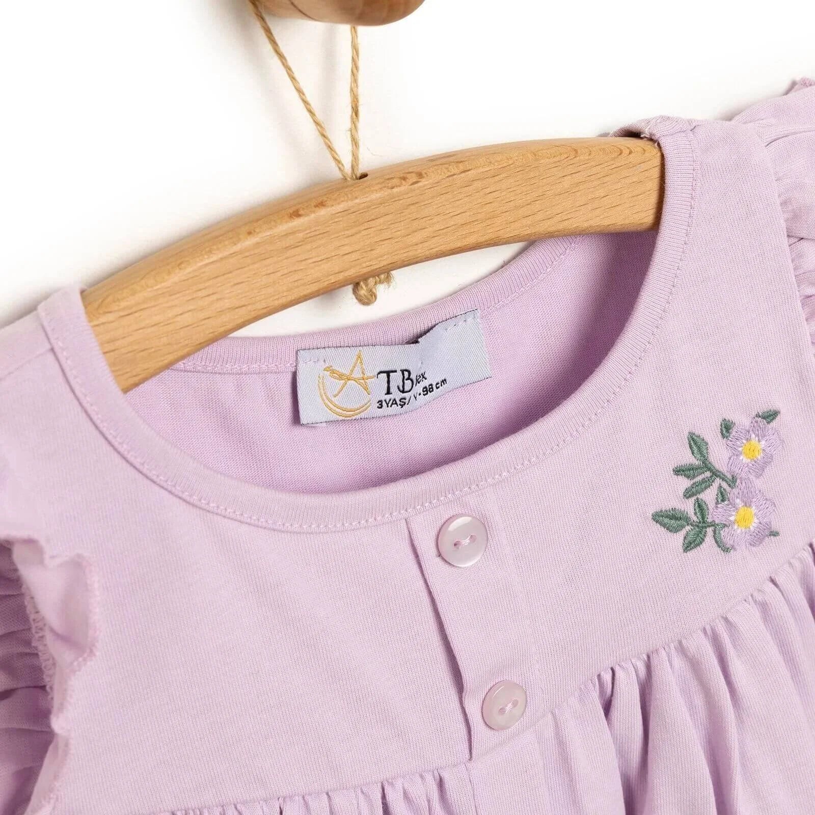 AtbTex Love Flowers Dress - Lilac - ebebek - Black Friday