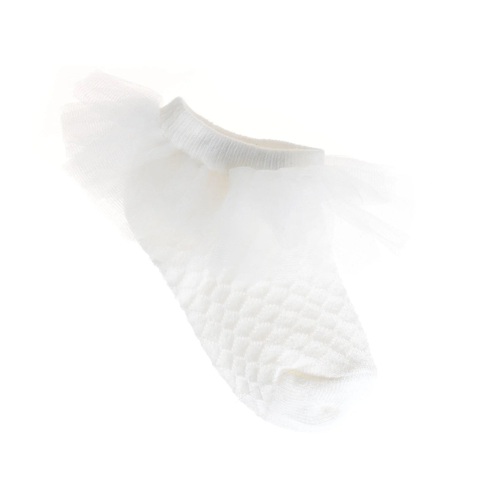 HelloBaby Girl Socks with Lace - White - ebebek - Black Friday