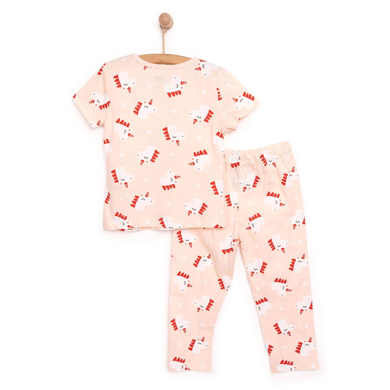 HelloBaby Baby Girl Short Sleeve Pyjamas Set - Pink - ebebek - Black Friday