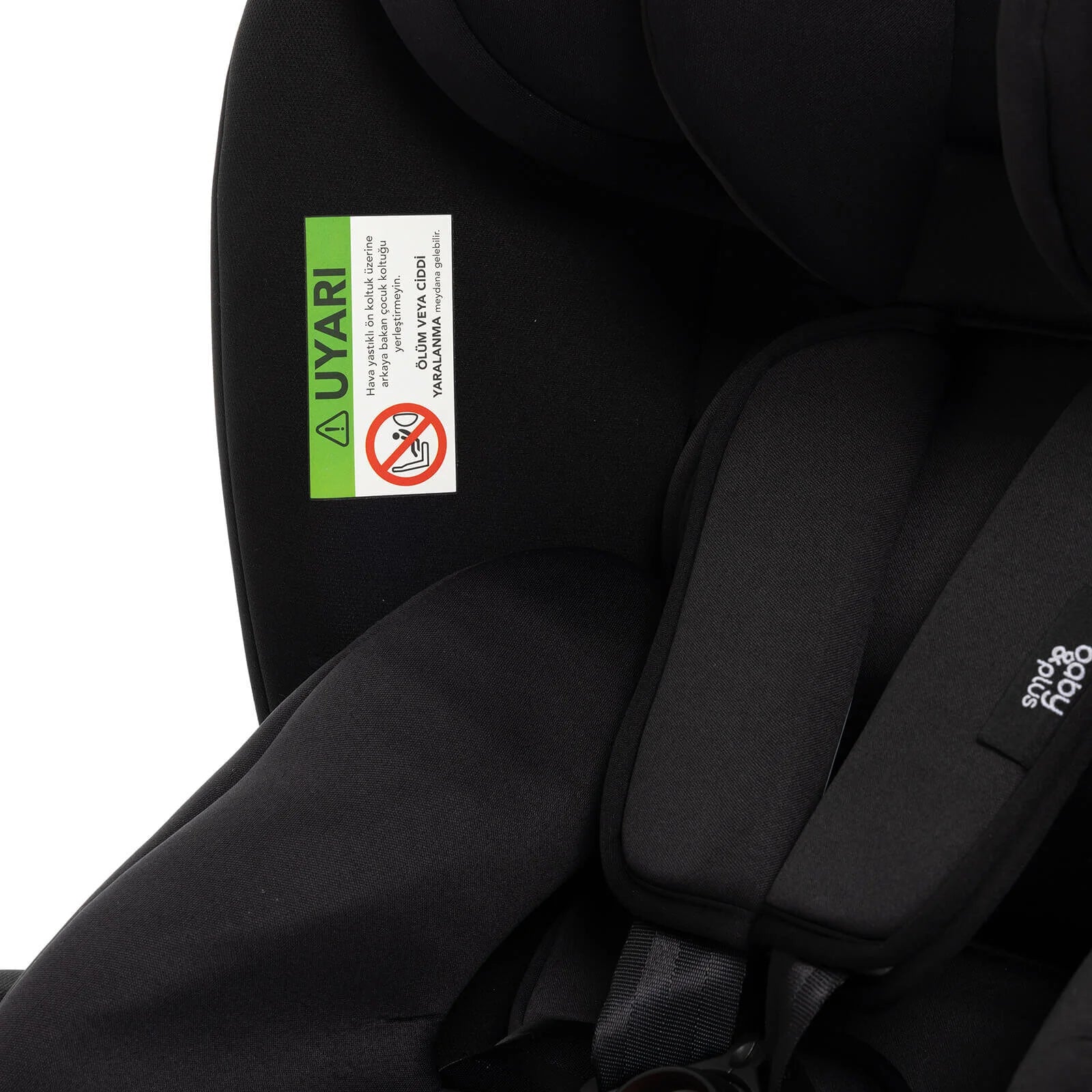baby plus Orbitfix Group 0+/1/2/3 (Birt to 12 Years) Car Seat - Black - ebebek - Black Friday