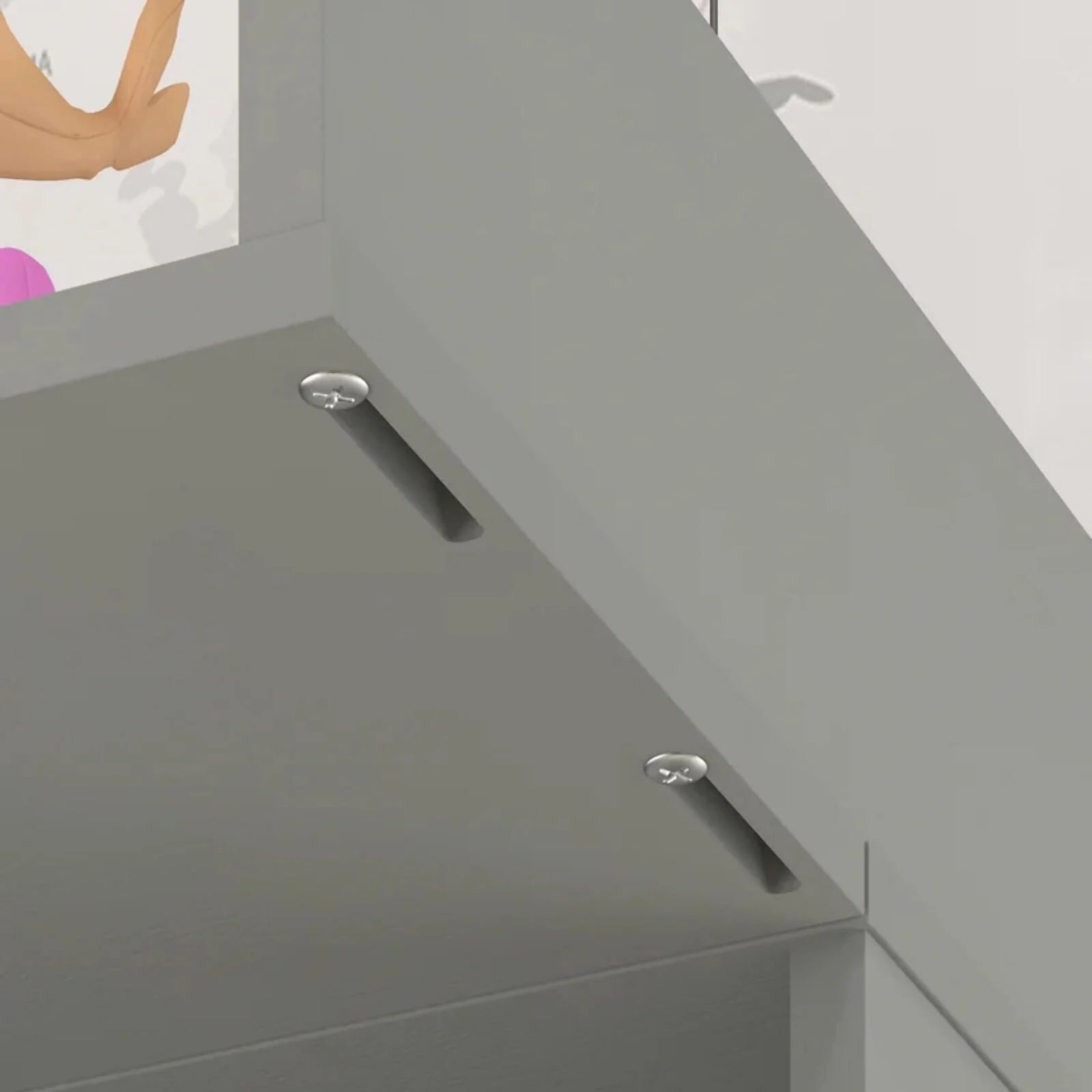 Shefa Kids 800 Universal Dresser Baby Changing Top - Grey - ebebek - Black Friday