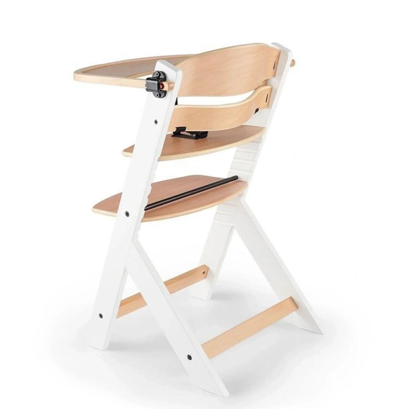 Kinderkraft Enock Wooden Highchair - Wooden White - ebebek - Black Friday