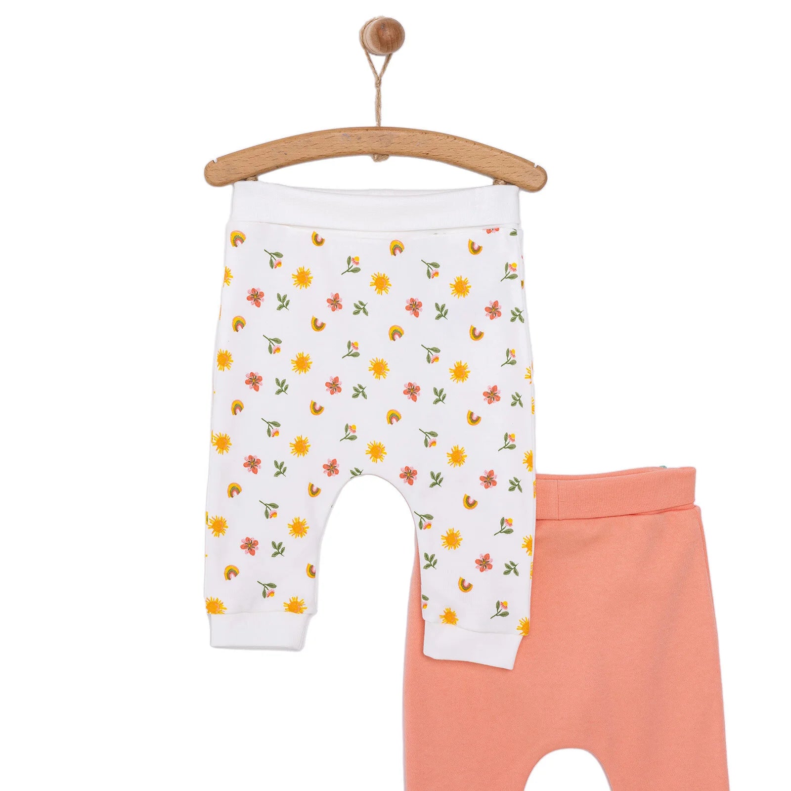 HelloBaby Newborn Footed Bottom 2 pcs - Ecru - ebebek - Black Friday