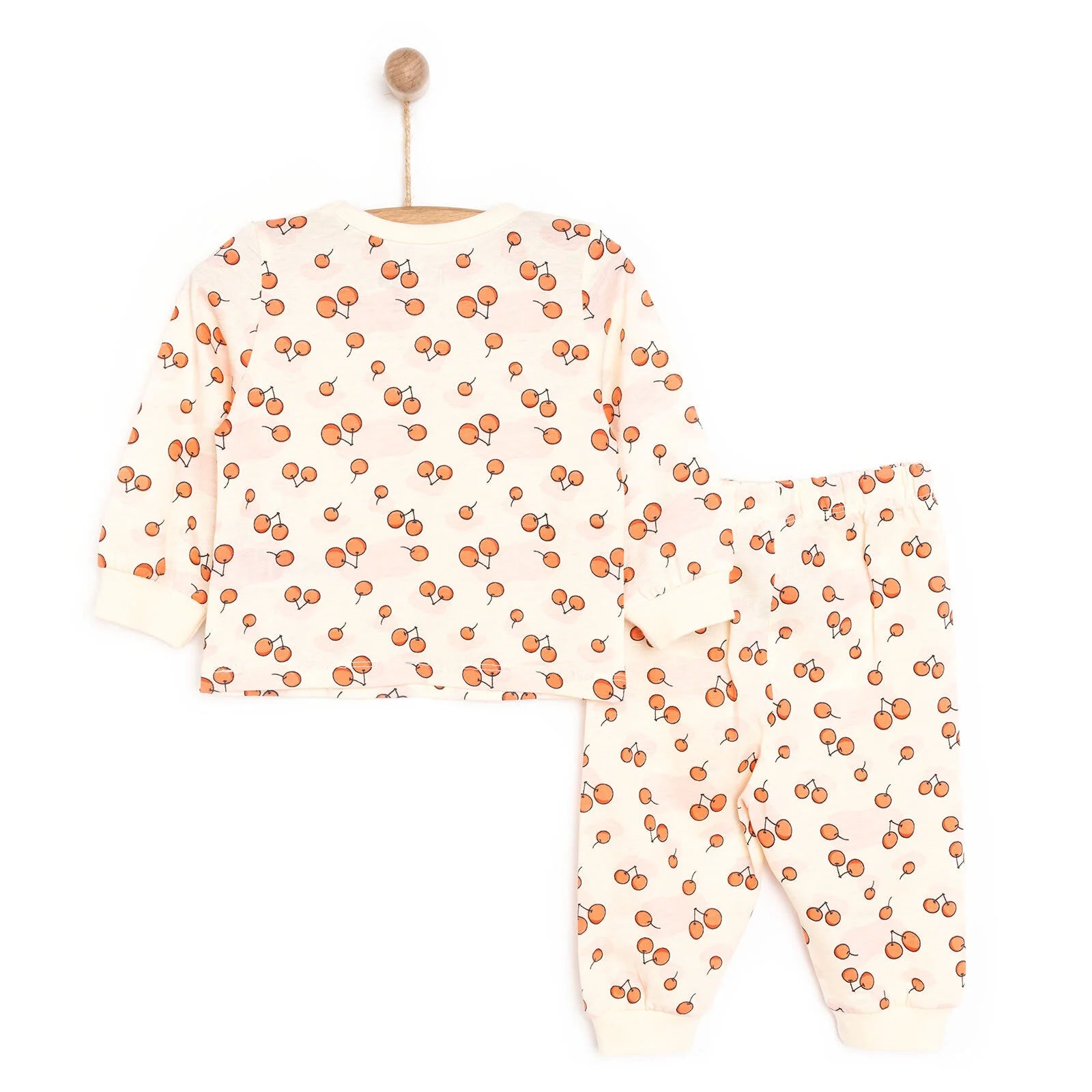 HelloBaby Baby Girl Long Sleeve Pyjamas Set - Light Pink - ebebek - Black Friday
