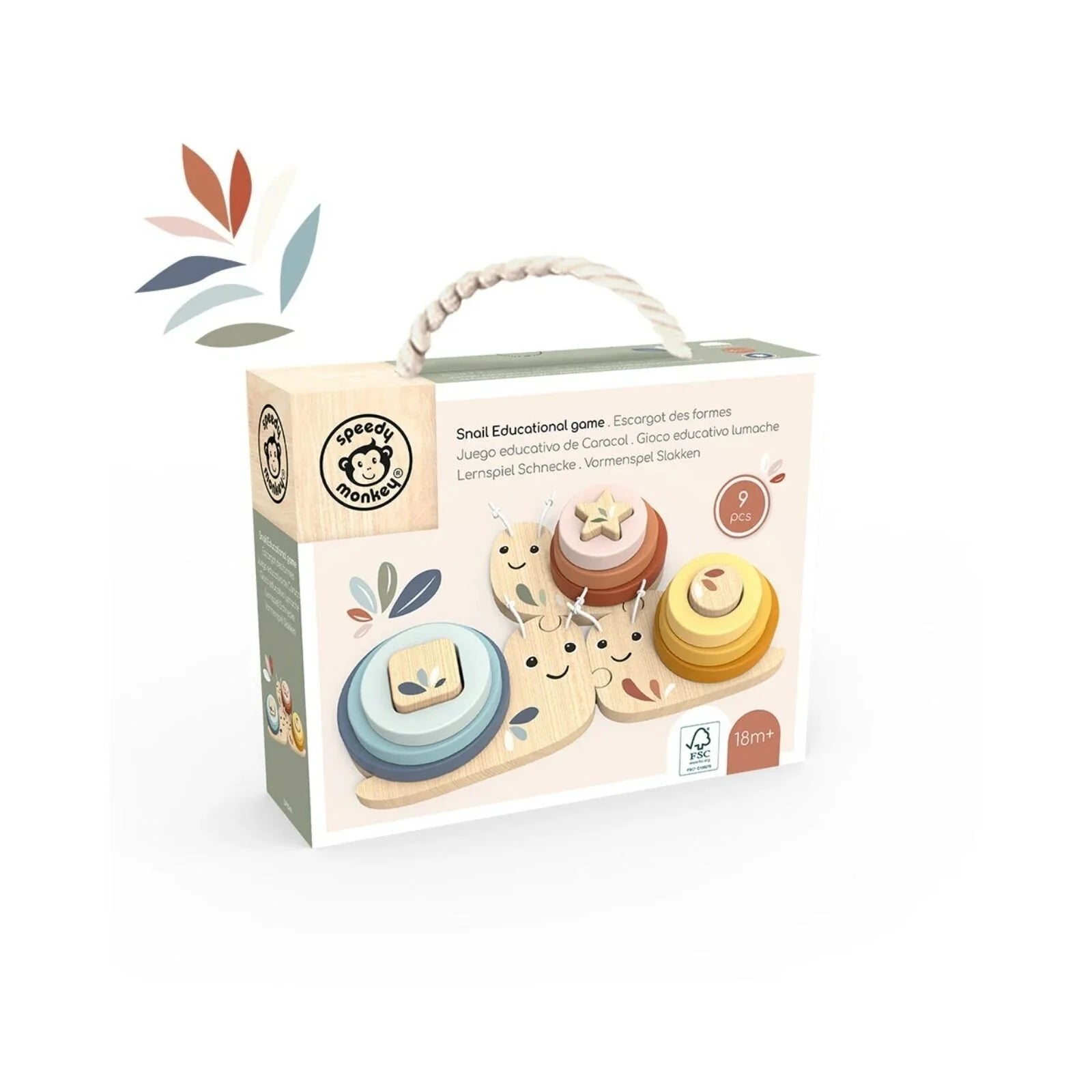 Speedy Monkey Snail Educational Game - ebebek - Christmas