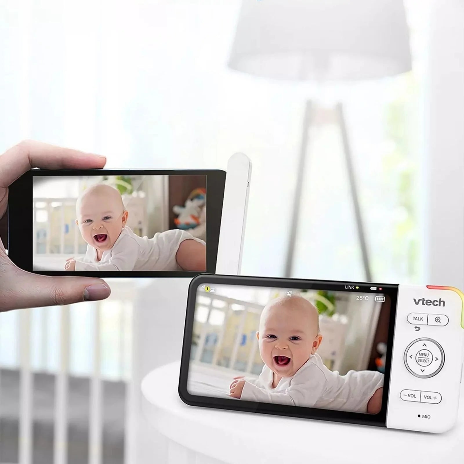 VTech RM5755HD 5" Smart Wi - Fi 1080p Video Baby Monitor - ebebek - Black Friday