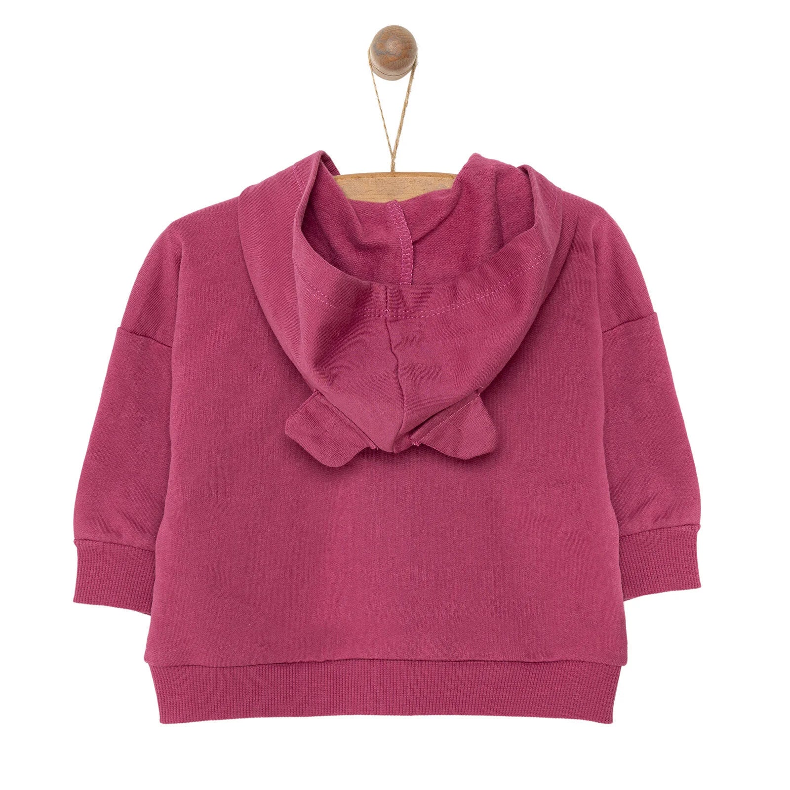 HelloBaby Newborn Girl Cardigan - Damson - ebebek - Black Friday