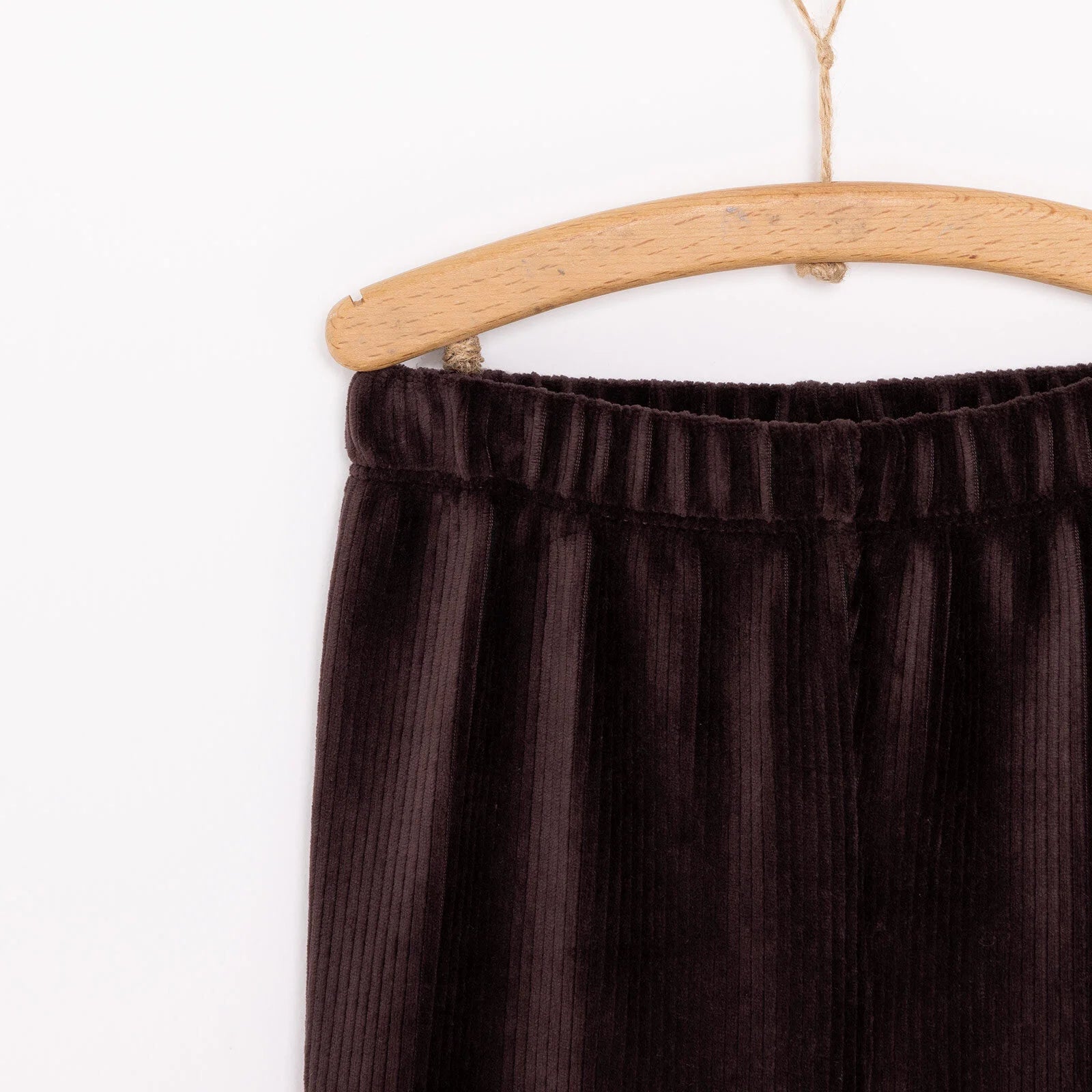 HelloBaby Basic Boy Velvet Joggers - Dark Brown - ebebek - Black Friday