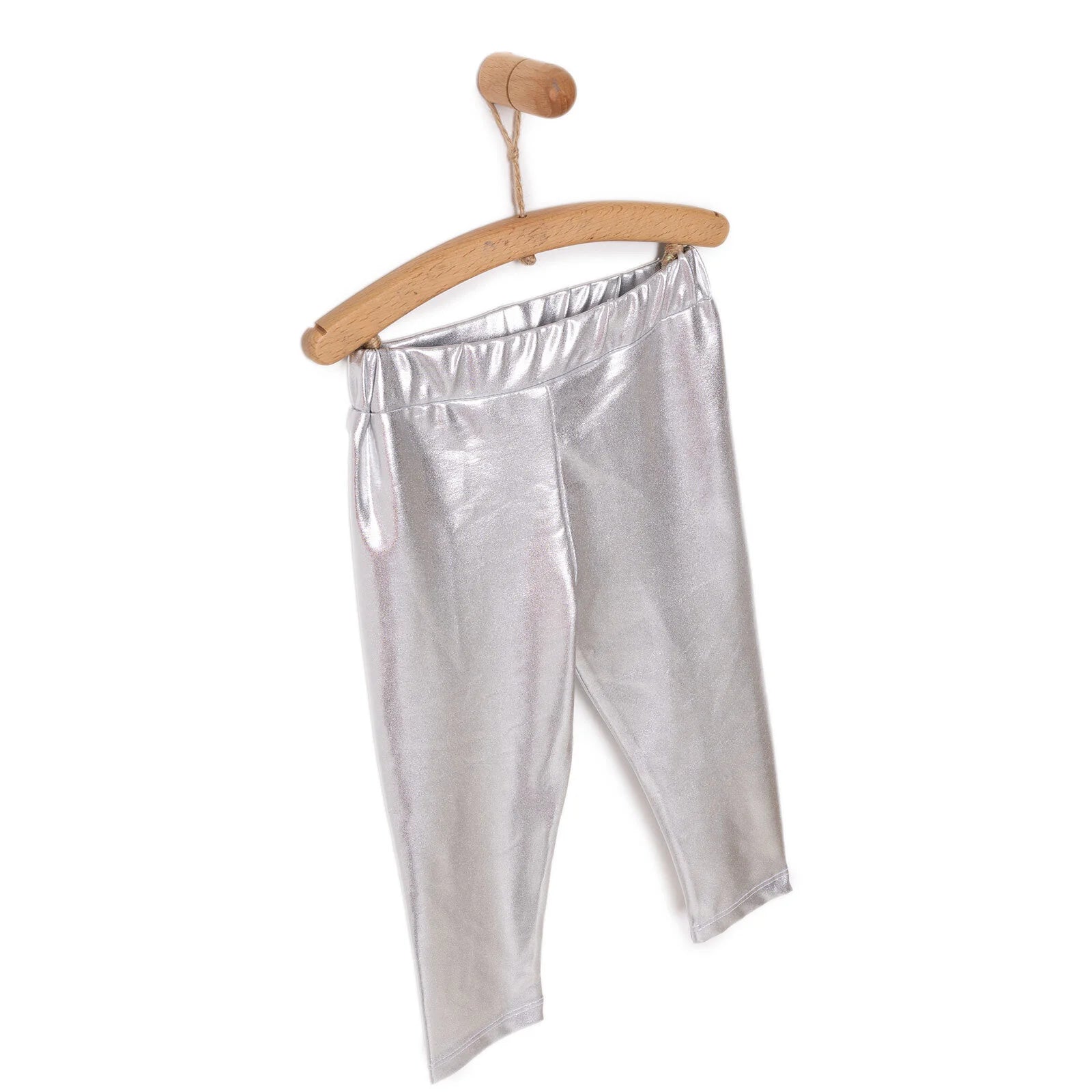 HelloBaby Metallic Girl Leggings - Silver - ebebek - Black Friday