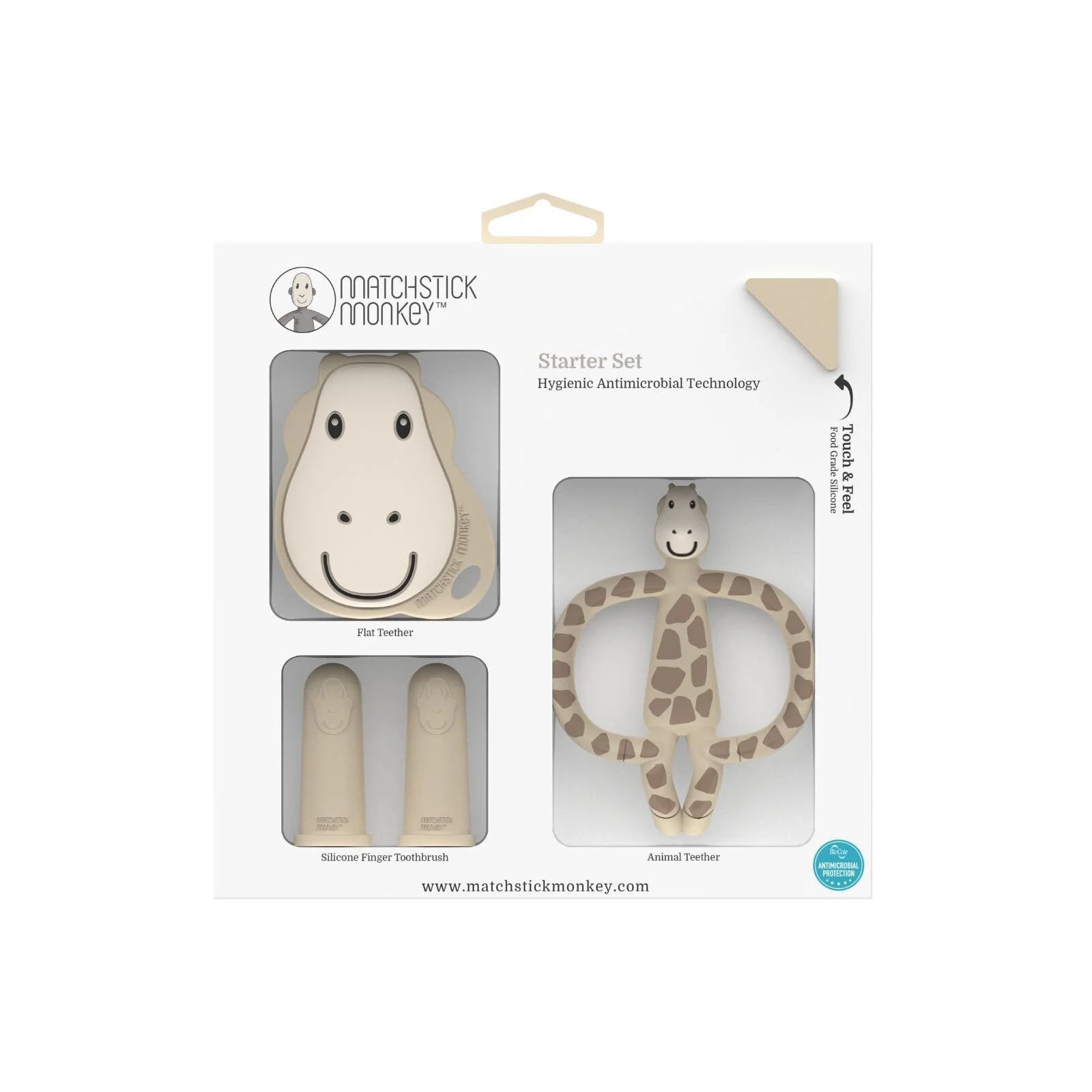 Matchstick Monkey Giraffe Teething Starter Set - ebebek - Black Friday