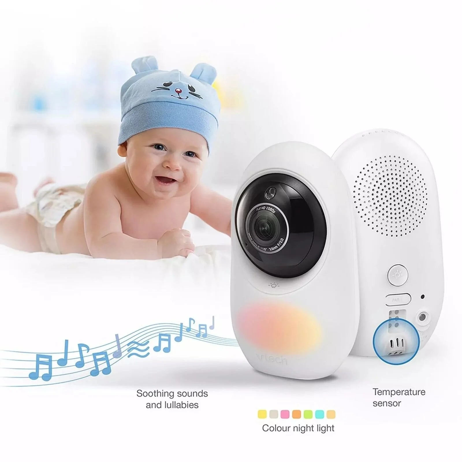 VTech RM2751 2.8" Smart Wi - Fi Baby Monitor - ebebek - Black Friday