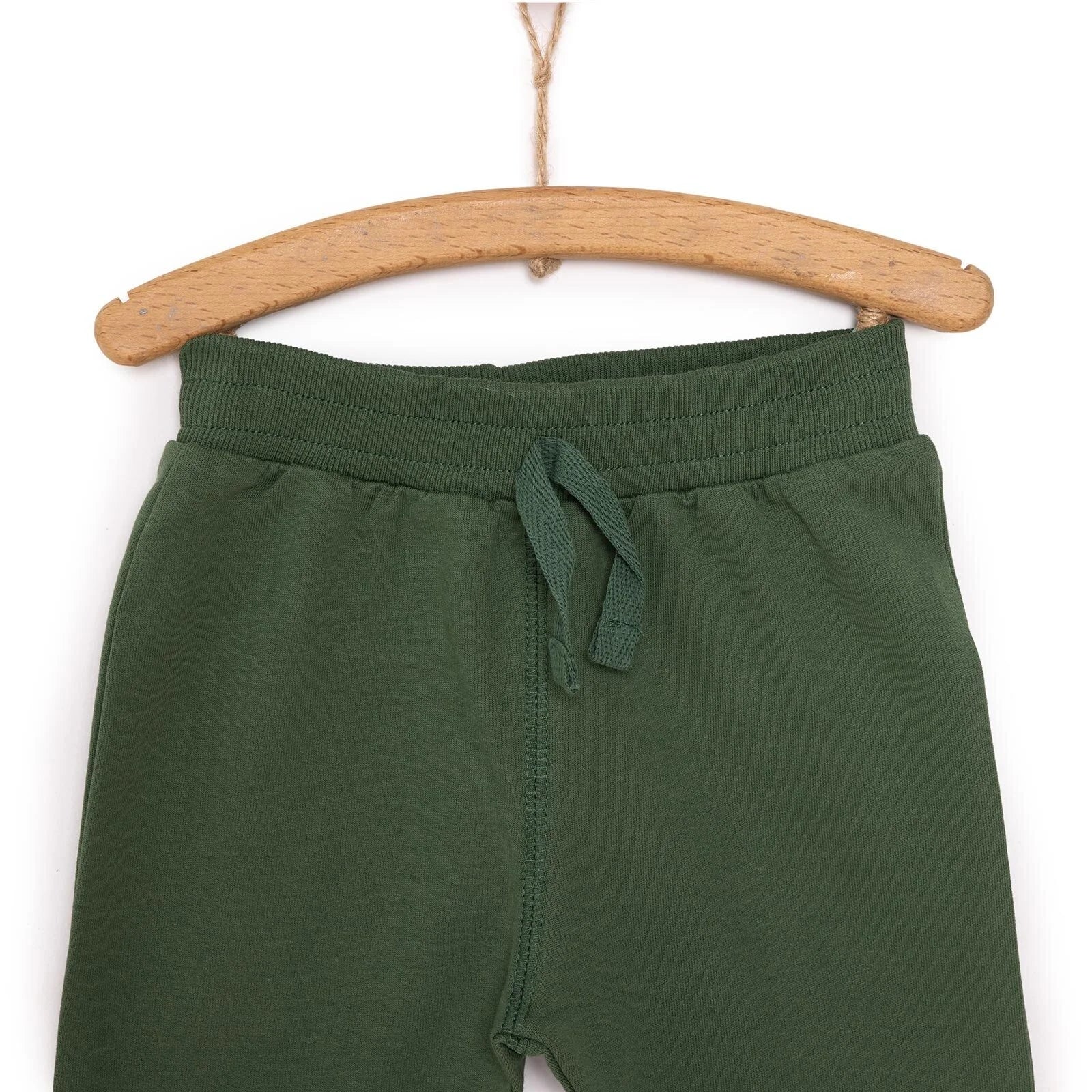 HelloBaby Basic Low Raised Joggers - Dark Green - ebebek - Black Friday