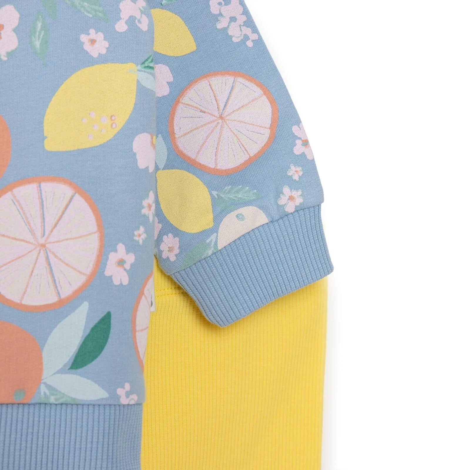 Bebetto Newborn Baby Girl Aloha Hooded Cardigan - Sweatshirt - Bottom - Light Blue - ebebek - Black Friday