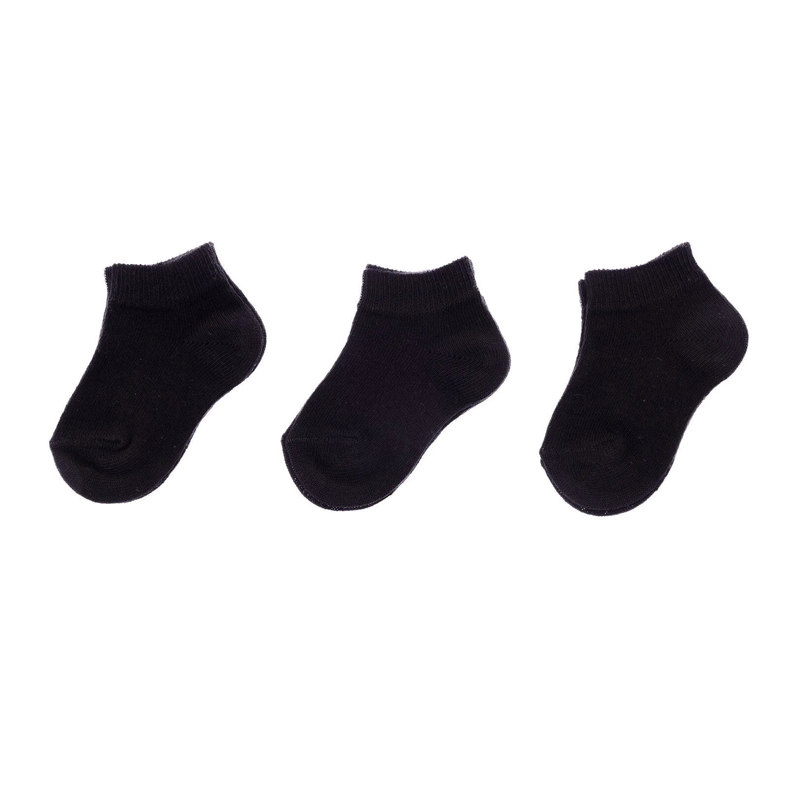 HelloBaby Boy Baby Socks 3 Pack - Black - ebebek - Black Friday