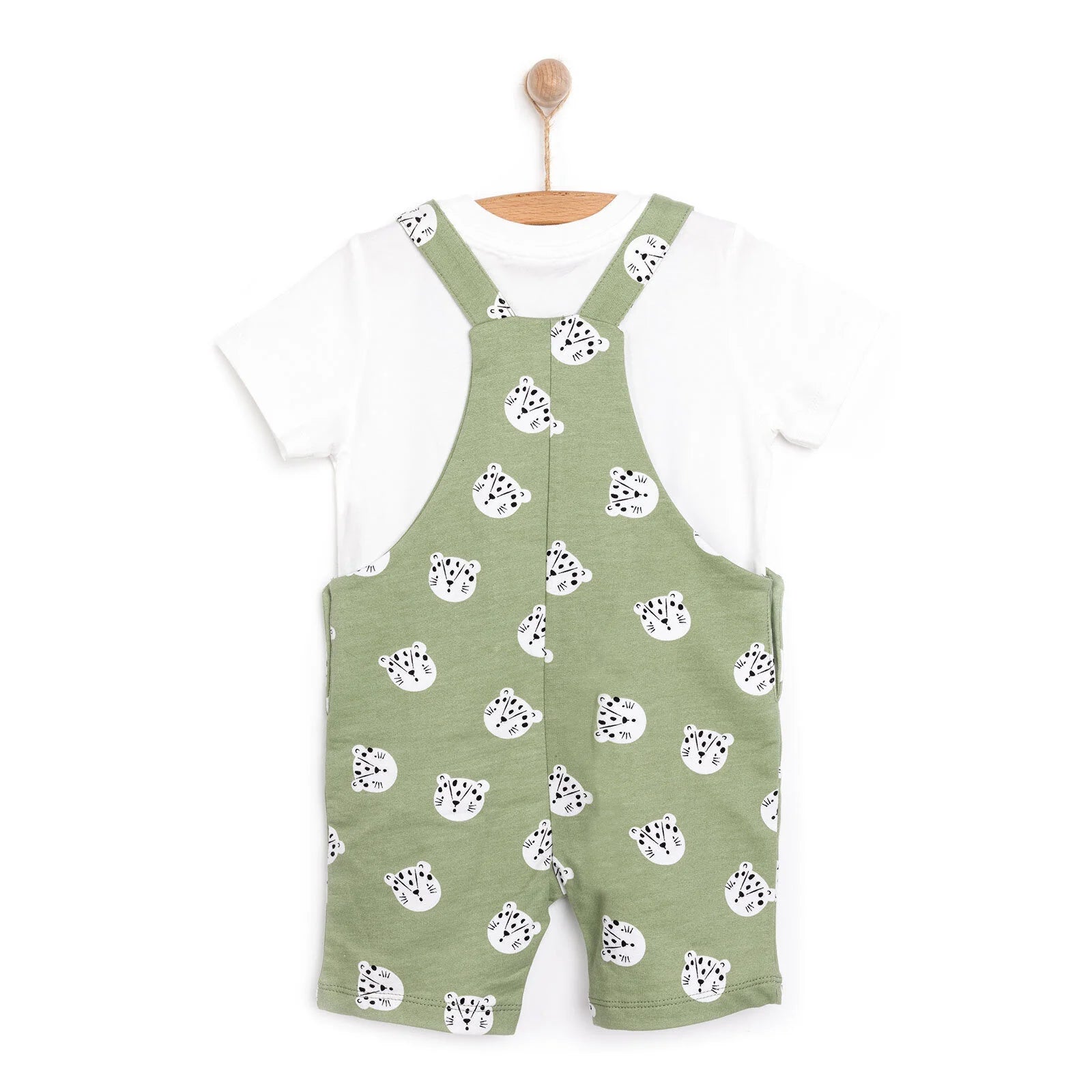 HelloBaby Basic Boy Overall Short - White - ebebek - Black Friday
