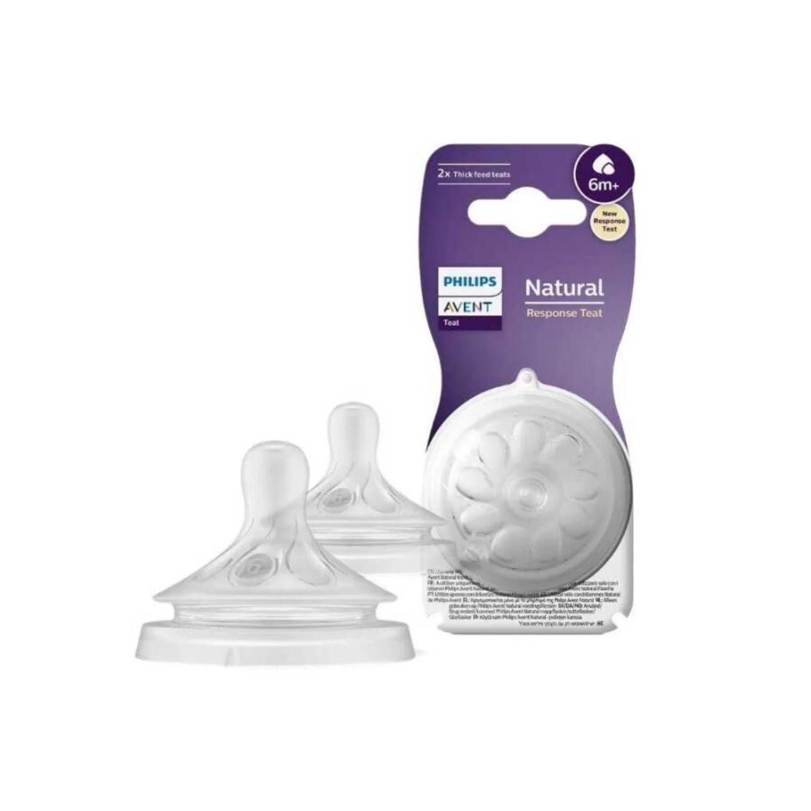 Philips Avent Natural Response Teats Stage 6 (6+ months) Pack of 2 - ebebek - Black Friday