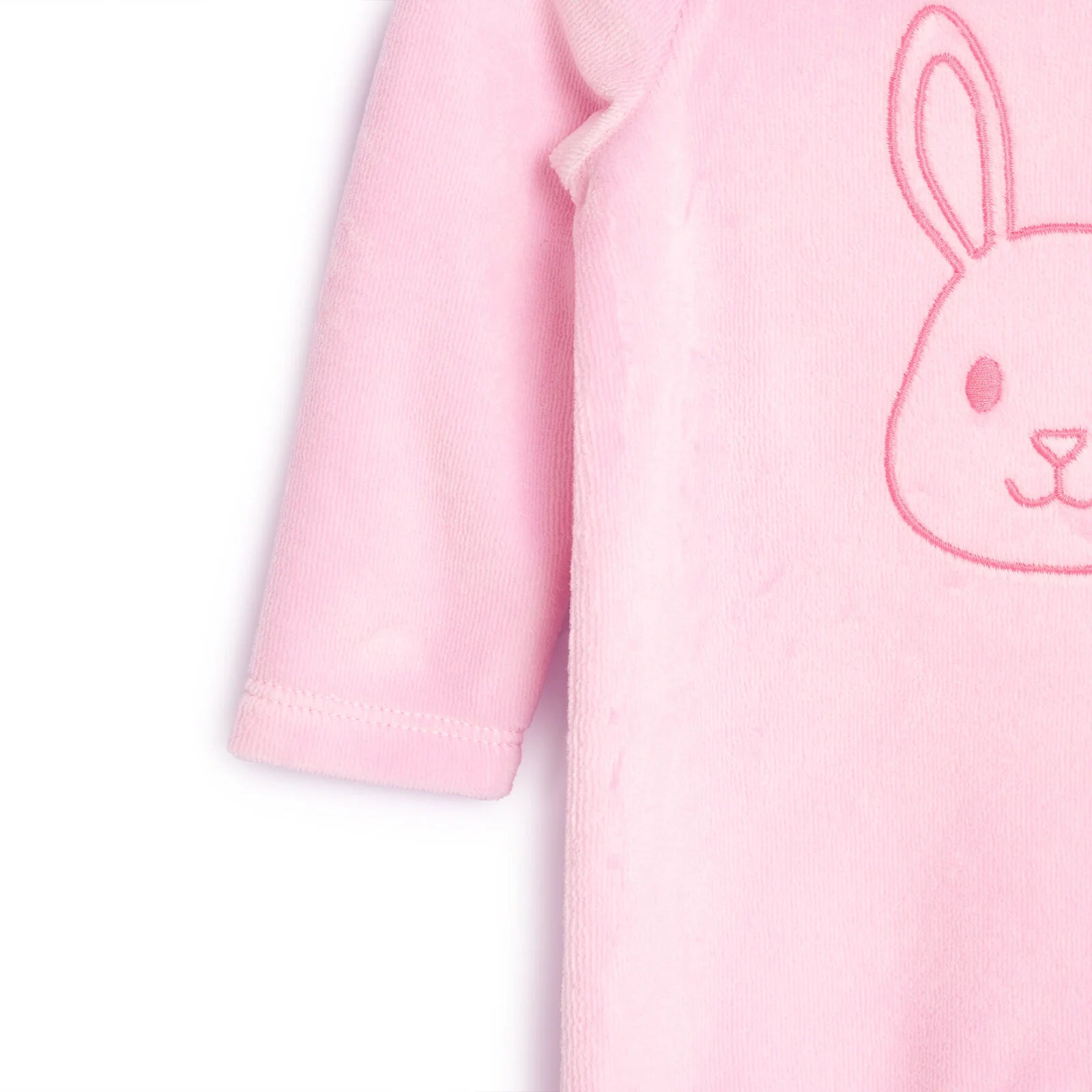 HelloBaby Newborn Baby Girl Velvet Footed Jumpsuit - Pink - ebebek - Black Friday