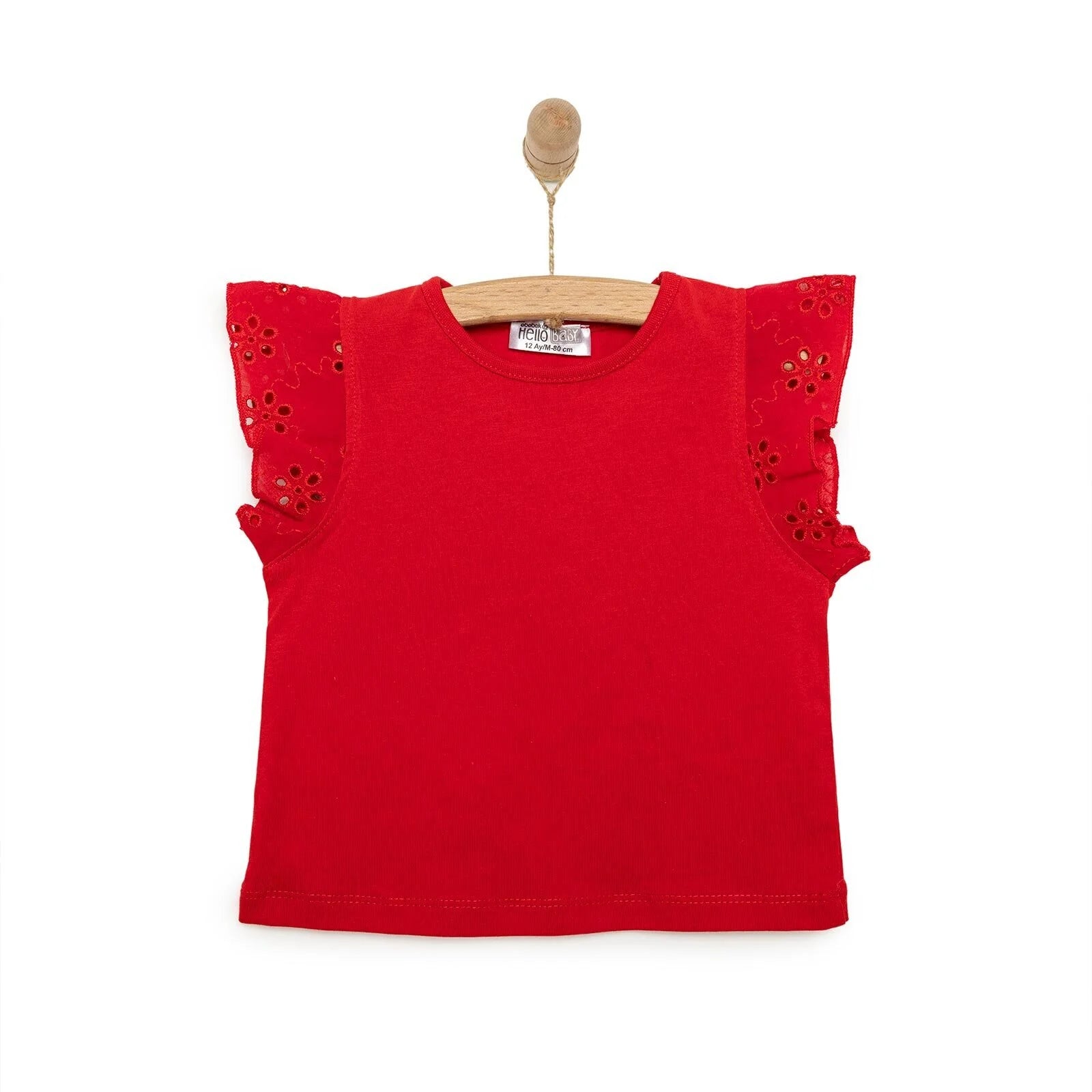 HelloBaby Spring Memories Girl Blouse - Red - ebebek - Black Friday
