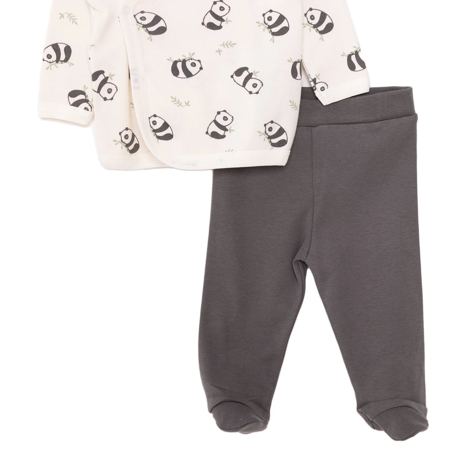 HelloBaby Newborn Baby Top - Hat - Footed Bottom - Ecru - ebebek - Black Friday